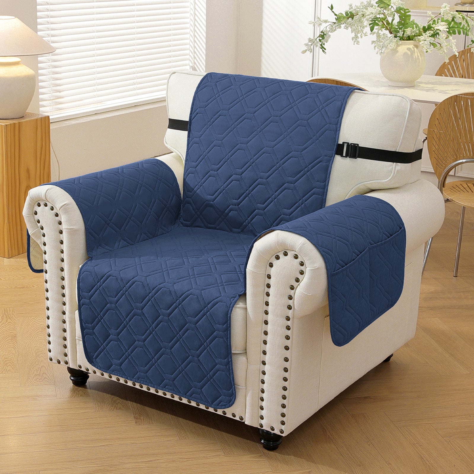 imperméable Armchair canapé couverture with accoudoirs antidérapant Pockets