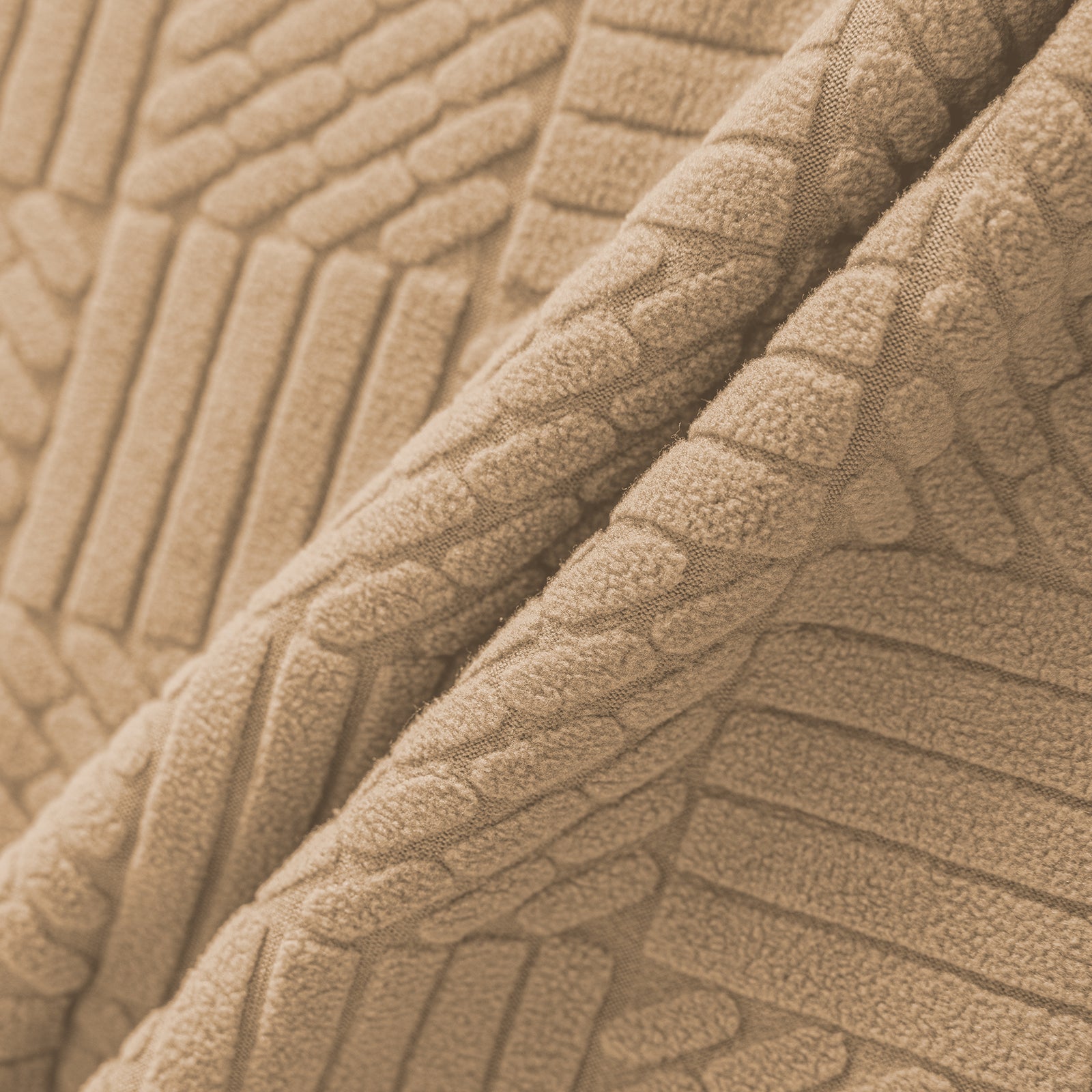 Copertura per divano a 3 posti YSTYLE Stretch 180-234 cm con motivo geometrico