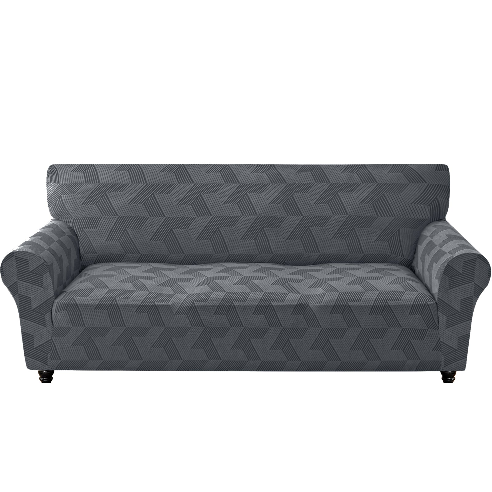 Ystyle 3-Seat Sofa Cover with Armrests, Elastic Universal Sofa Protector, Stain-Resistant & Non-Slip Sofa Slipcover, Anti-Scratch, Super Stretch, Machine Washable
