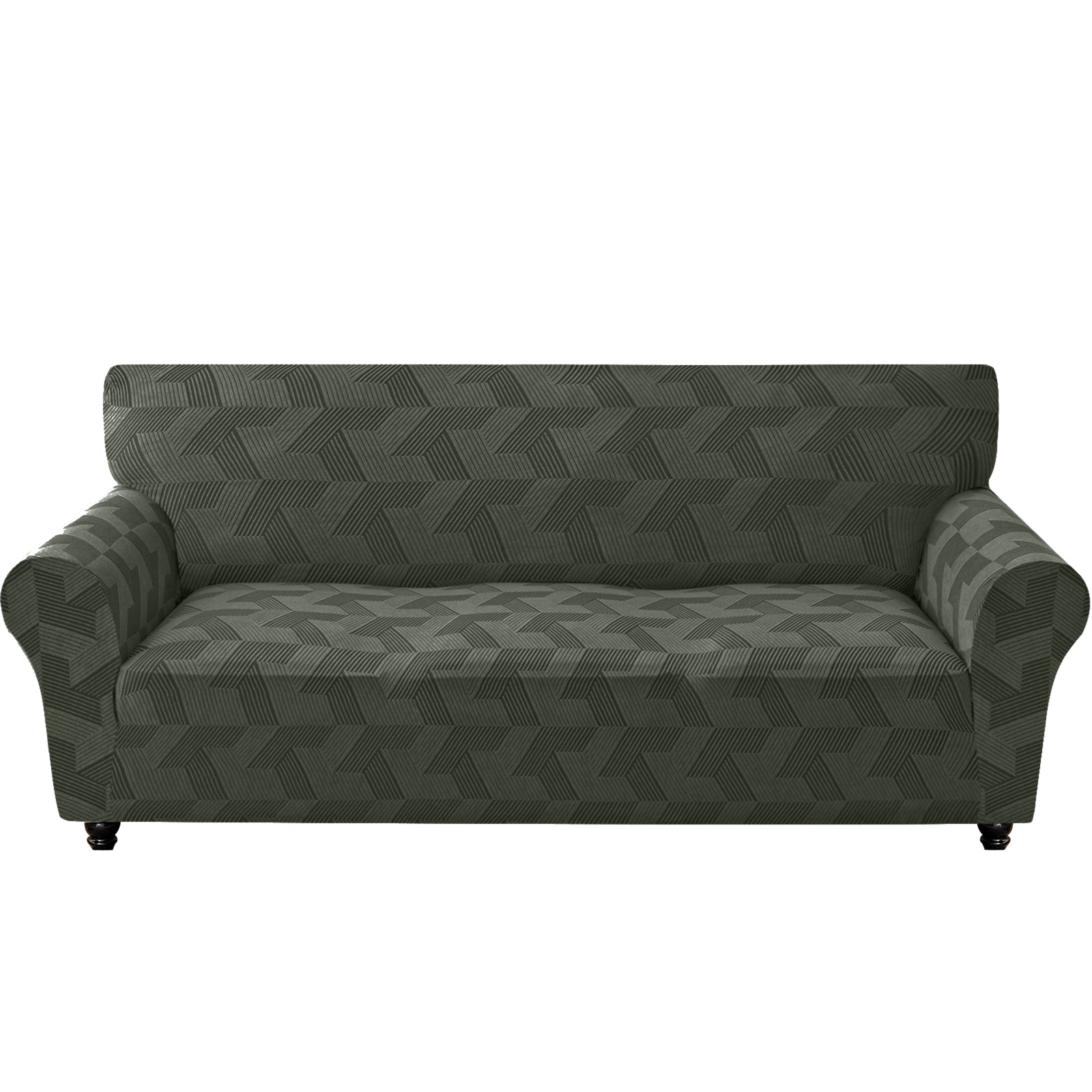 Ystyle 3-Seat Sofa Cover with Armrests, Elastic Universal Sofa Protector, Stain-Resistant & Non-Slip Sofa Slipcover, Anti-Scratch, Super Stretch, Machine Washable