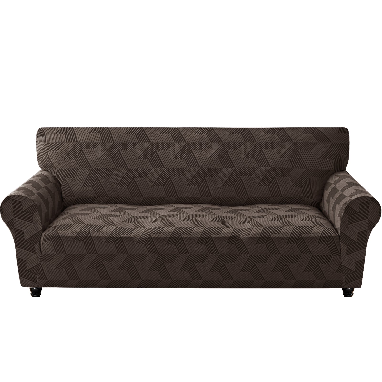 Ystyle 3-Seat Sofa Cover with Armrests, Elastic Universal Sofa Protector, Stain-Resistant & Non-Slip Sofa Slipcover, Anti-Scratch, Super Stretch, Machine Washable