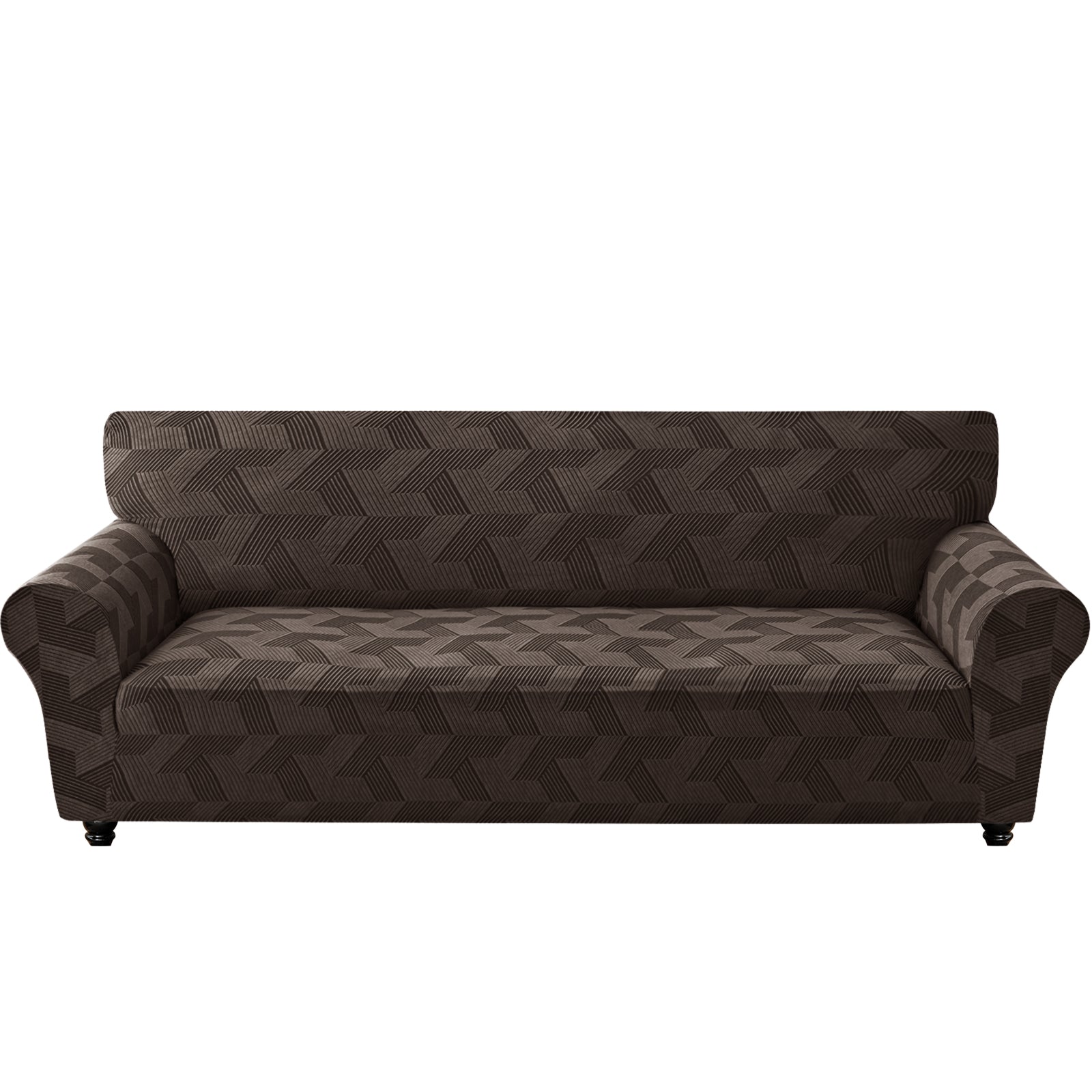 Ystyle 4-Seat Sofa Cover with Armrests, Elastic Universal Sofa Protector, Stain-Resistant & Non-Slip Sofa Slipcover, Anti-Scratch, Super Stretch, Machine Washable