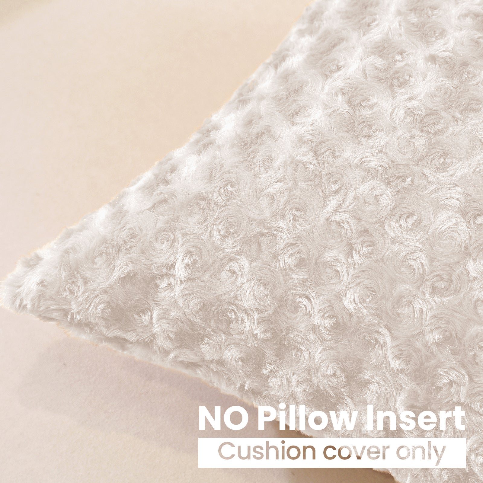 Ystyle Federe Cuscini Divano 40 x 40 cm Set of 2, Sofa Cushion Covers in Soft Plush, Modern Elegant Decorative Sofa Covers, Durable for Living Room Bedroom