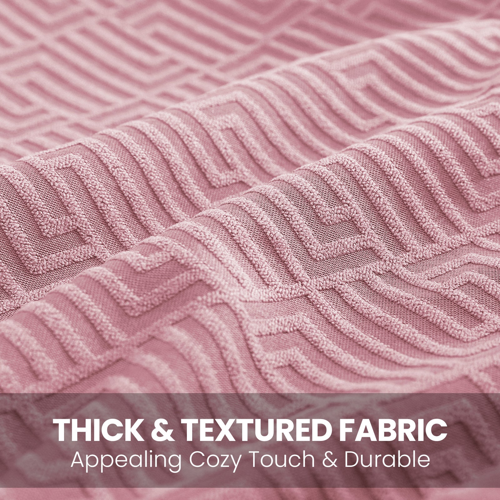 Ystyle Pack of 2 Cushion Covers for Sofa, 50 x 50 cm, Minimalist Colourful Pillowcases, Invisible Zipper, Decorative Pillowcases, Sofa Living Room, Bedroom