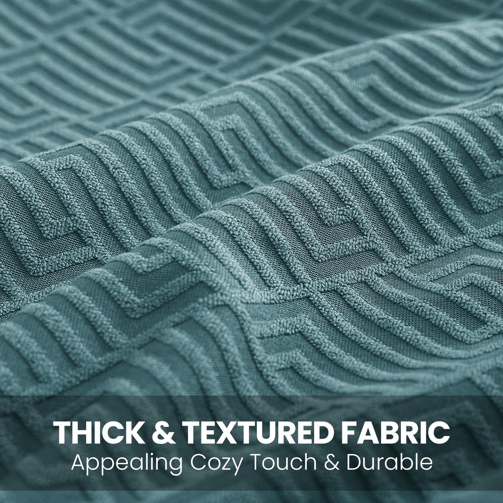 Ystyle Pack of 2 Cushion Covers for Sofa, 50 x 50 cm, Minimalist Colourful Pillowcases, Invisible Zipper, Decorative Pillowcases, Sofa Living Room, Bedroom