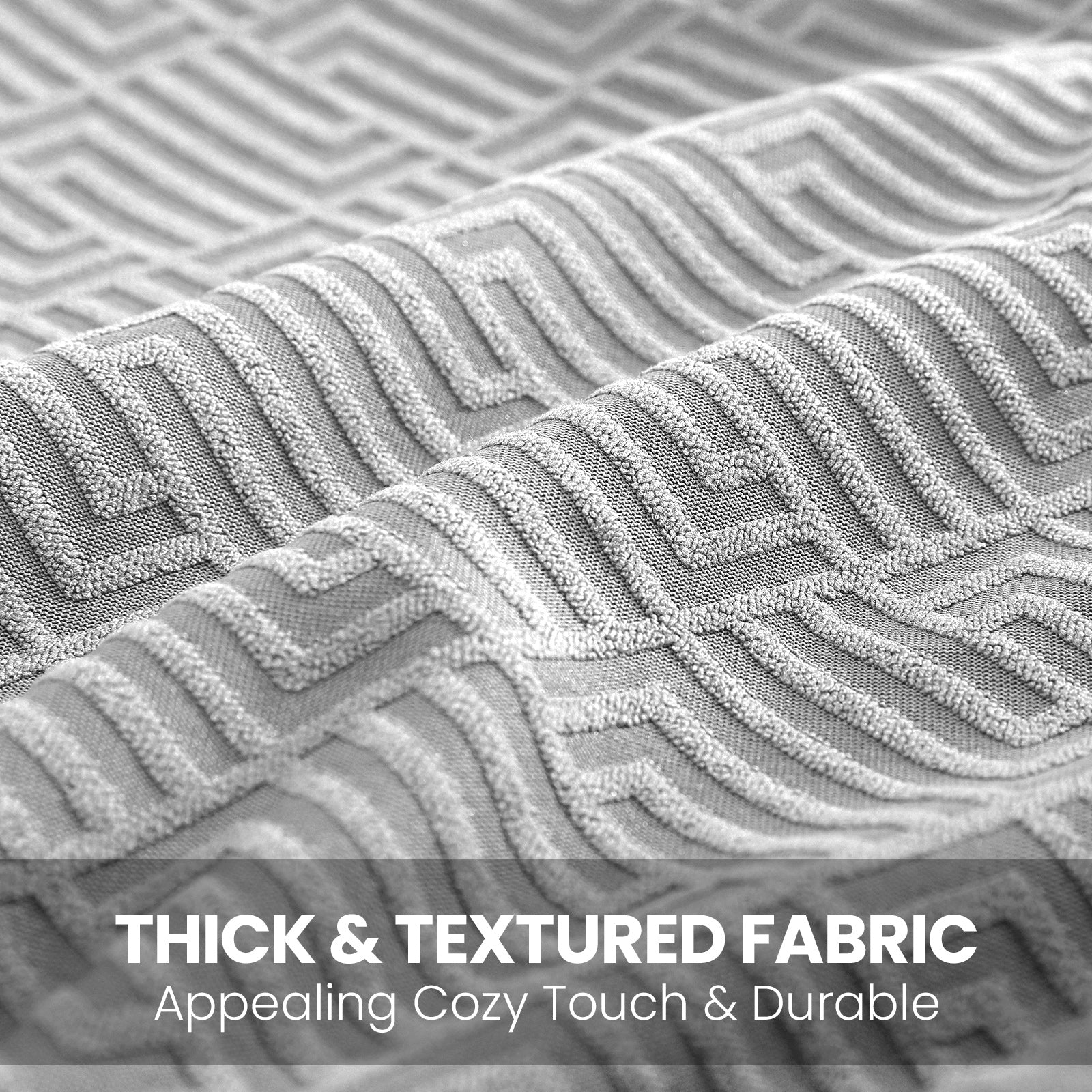 Ystyle Pack of 2 Cushion Covers for Sofa, 50 x 50 cm, Minimalist Colourful Pillowcases, Invisible Zipper, Decorative Pillowcases, Sofa Living Room, Bedroom