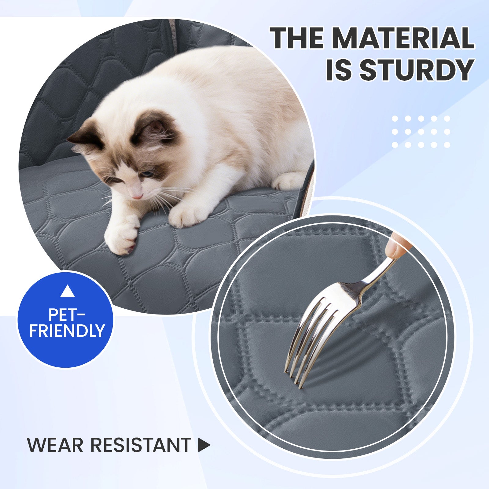 Copripoltrona impermeabile YSTYLE a 2 posti con tasche antiscivolo