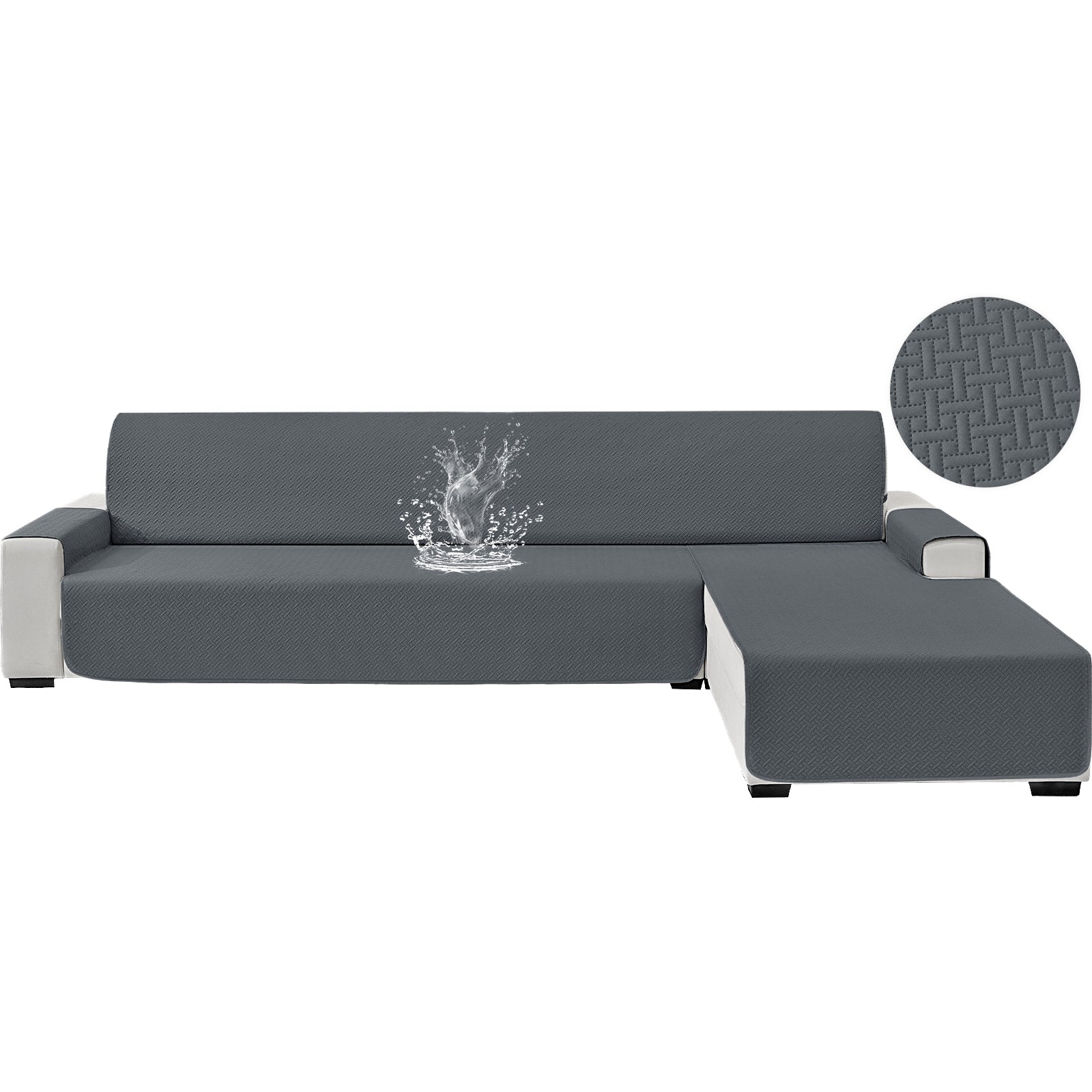 YSTYLE 4 Piezas Fundas Sillas Elásticas Universales con Respaldo Suaves