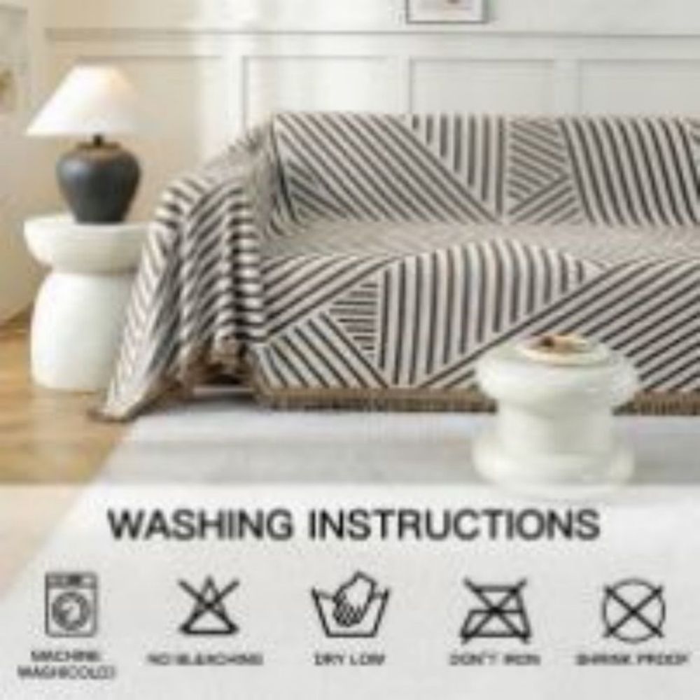 YSTYLE 2 Seater canapé couverture Throw 180x280CM Stain Resistant