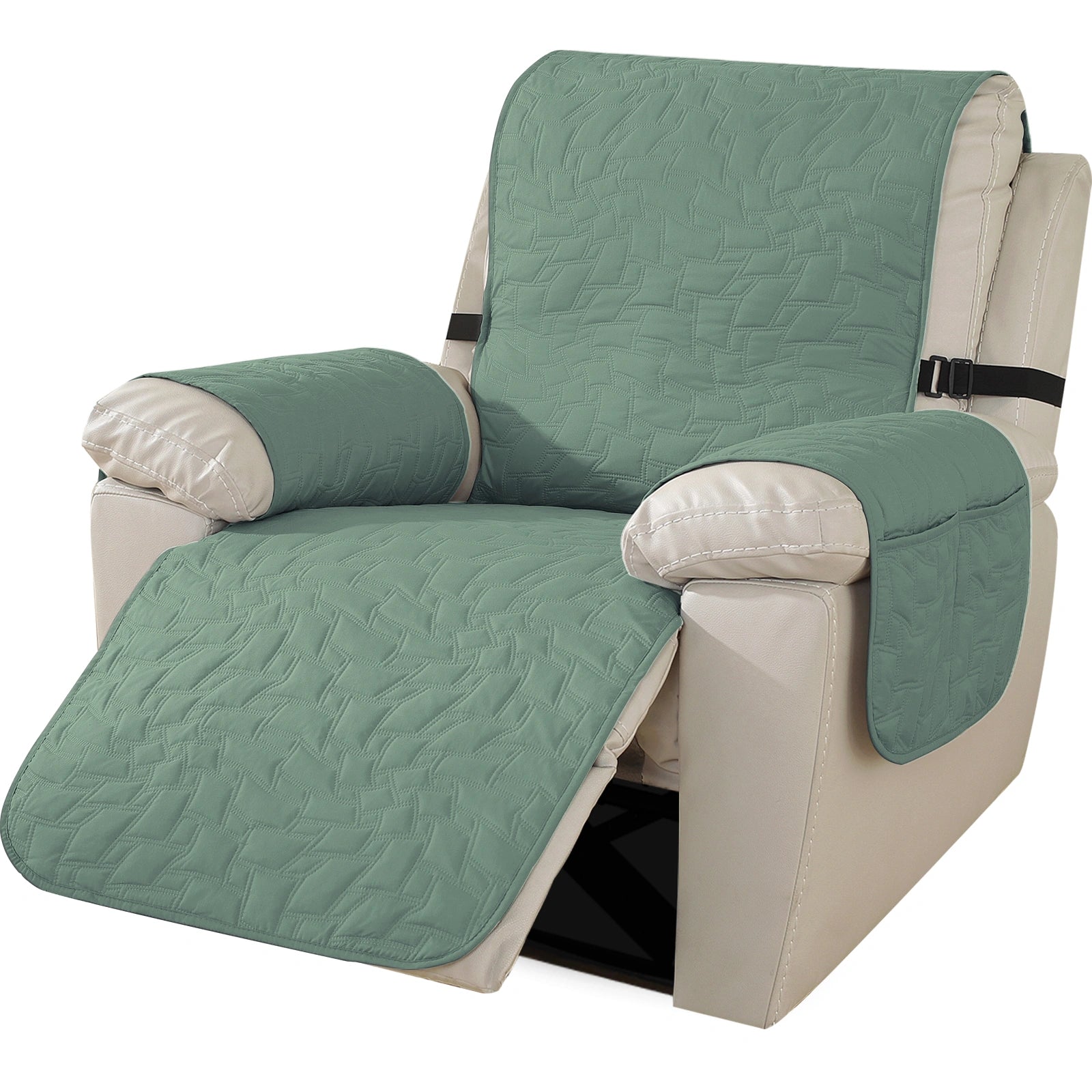 
YSTYLE 1 Asiento-Gran Cubierta de Sillón Reclinable – Impermeable, Antideslizante, Ajuste Elástico con Apoyabrazos