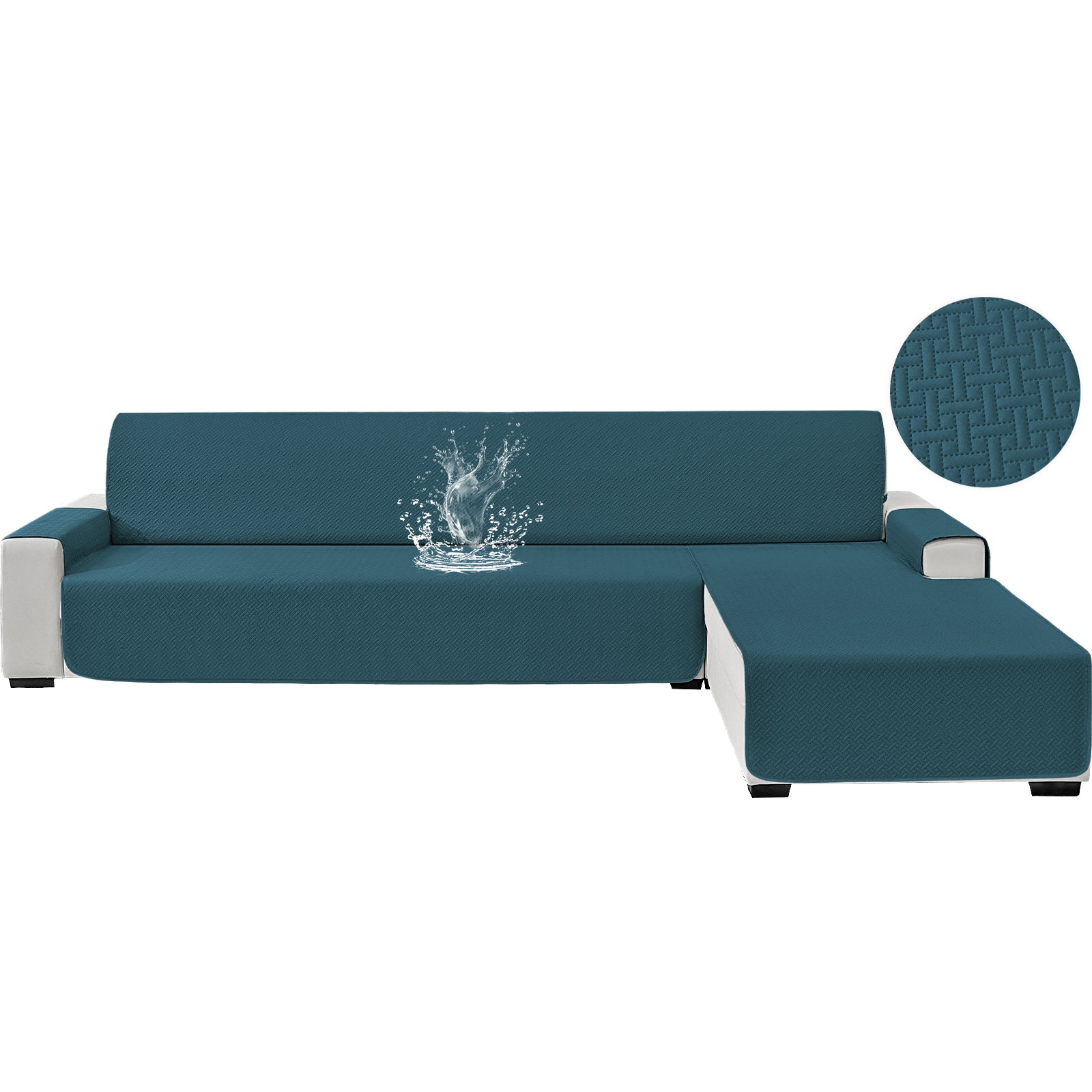 YSTYLE 4 Piezas Fundas Sillas Elásticas Universales con Respaldo Suaves