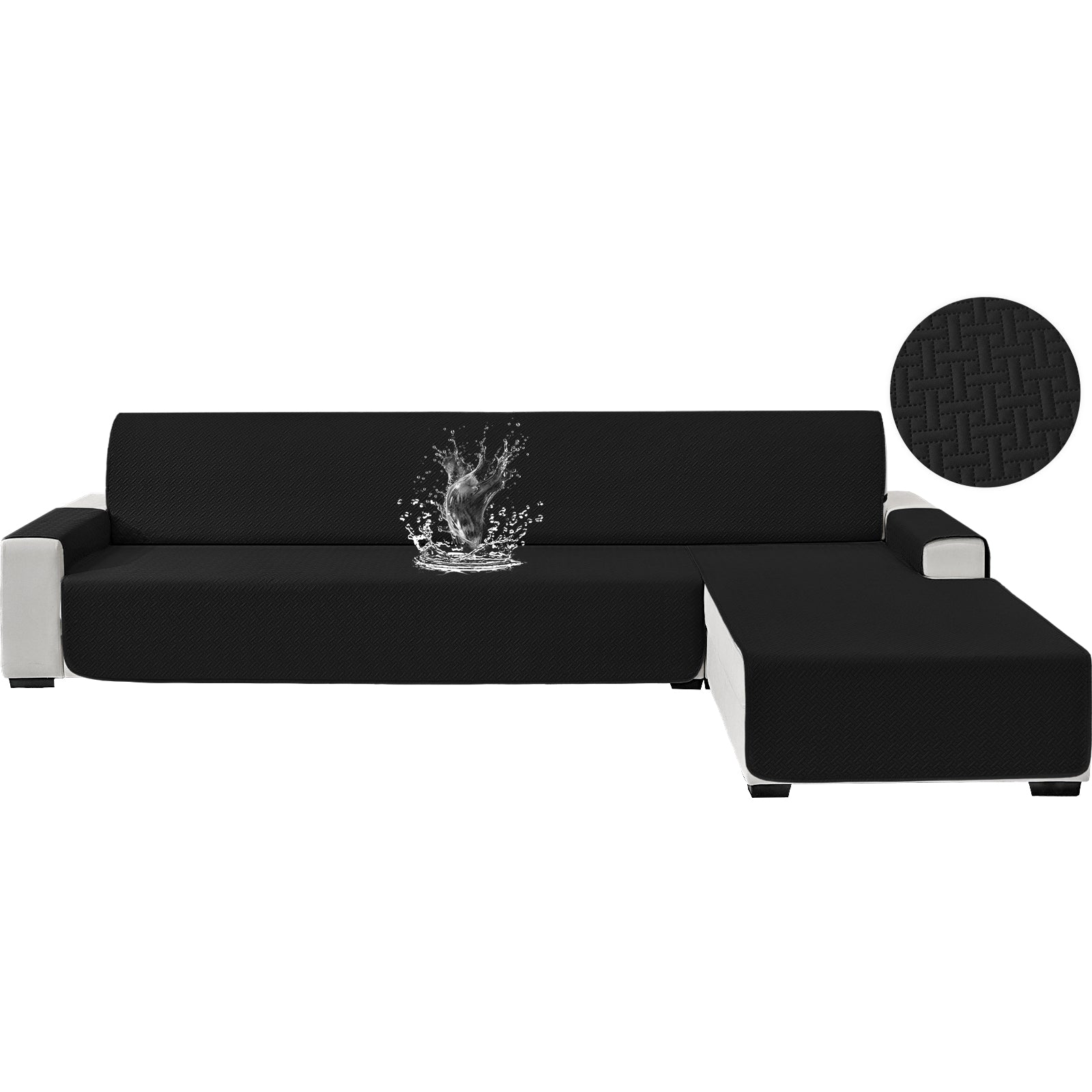 YSTYLE 4 Piezas Fundas Sillas Elásticas Universales con Respaldo Suaves