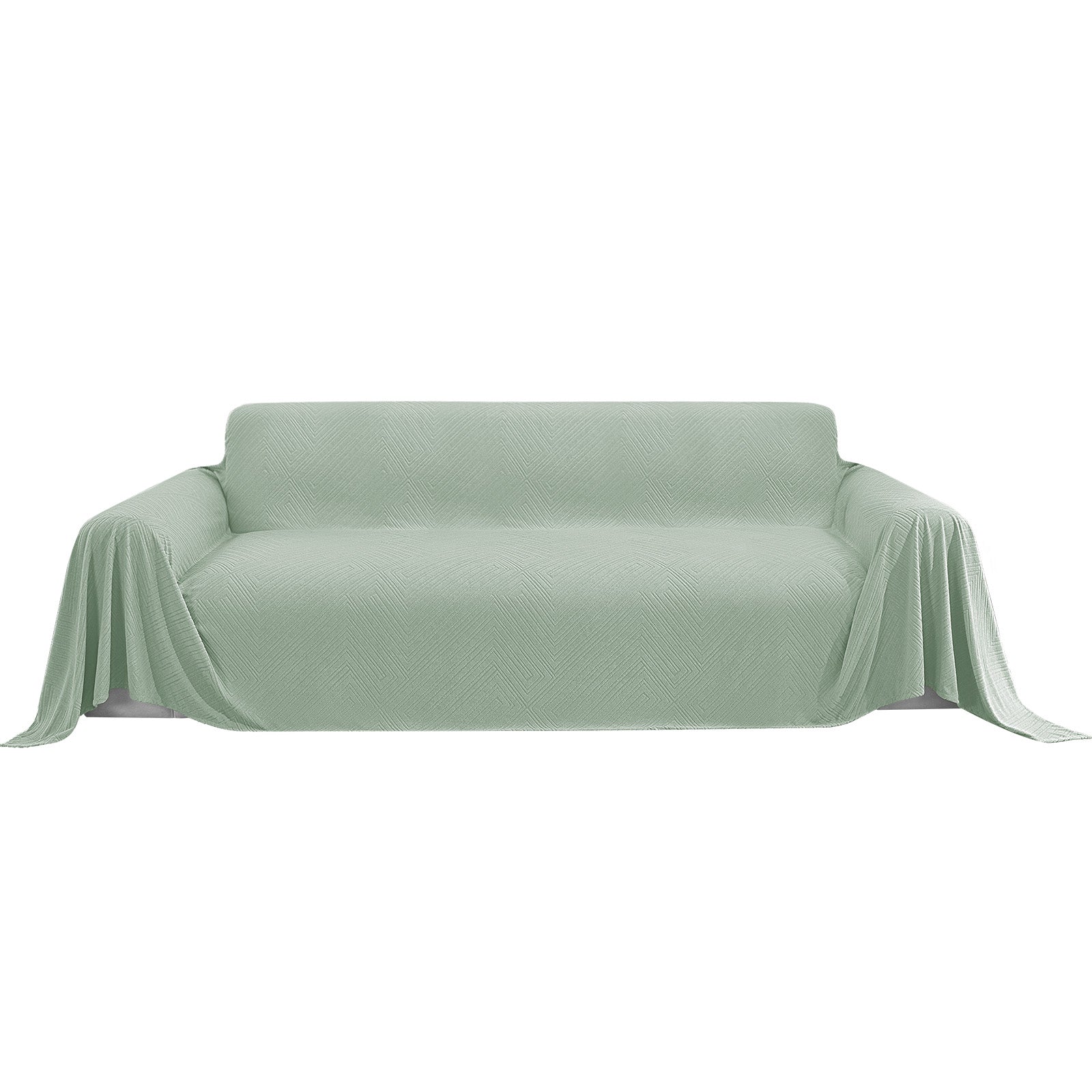 Ystyle 3 Seater Sofa Cover, 180x340 cm, Anti-Claw Protection, Soft Universal Sofa Cover, Anti-Dust, Large Size Modern Washable Sofa Throw