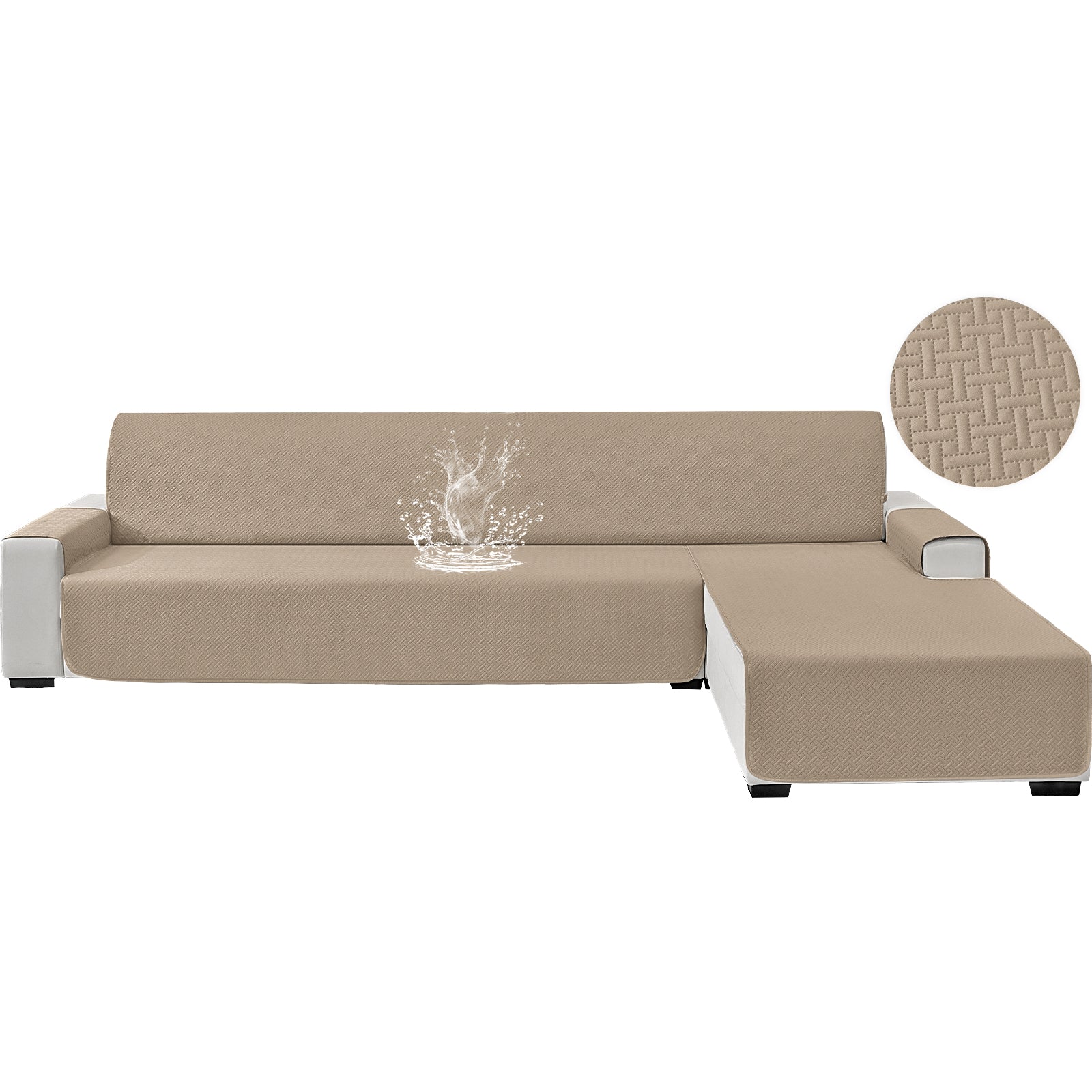 YSTYLE 4 Piezas Fundas Sillas Elásticas Universales con Respaldo Suaves