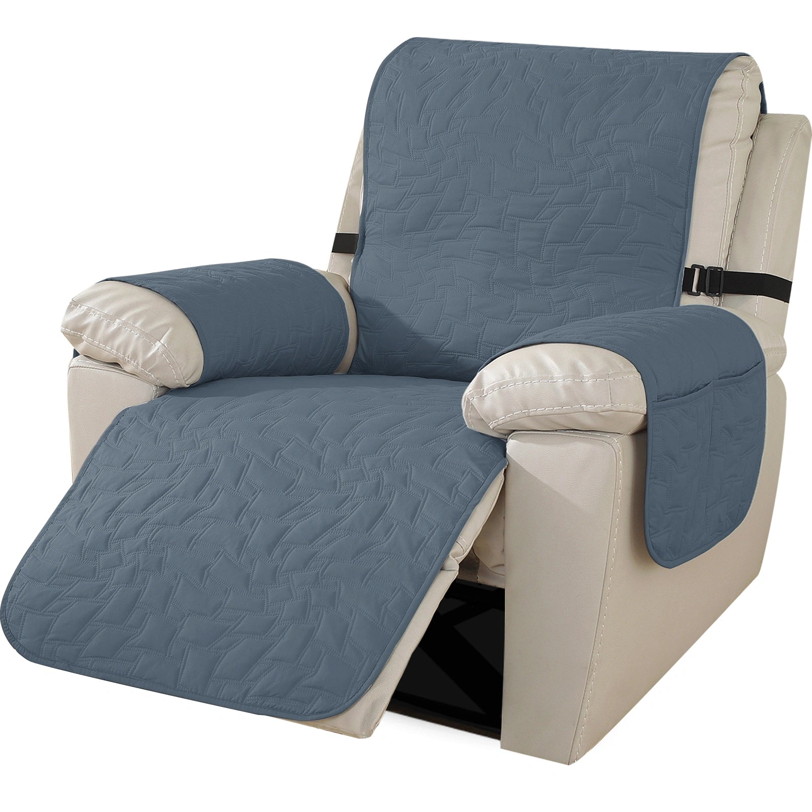 
YSTYLE 1 Asiento-Gran Cubierta de Sillón Reclinable – Impermeable, Antideslizante, Ajuste Elástico con Apoyabrazos