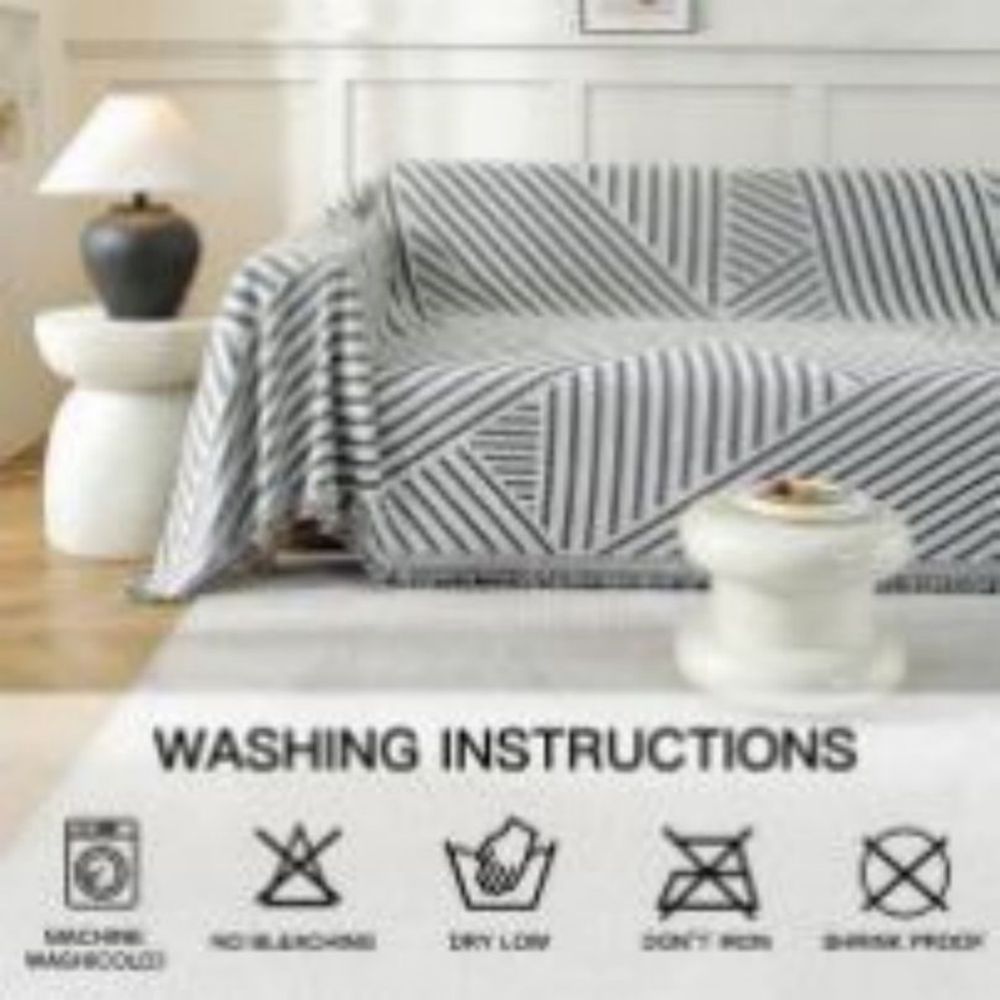 YSTYLE 2 Seater canapé couverture Throw 180x280CM Stain Resistant
