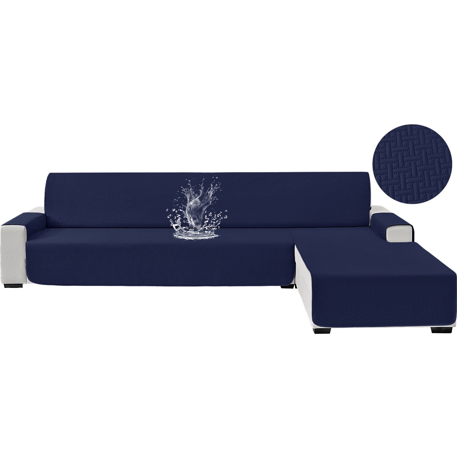 YSTYLE 4 Piezas Fundas Sillas Elásticas Universales con Respaldo Suaves