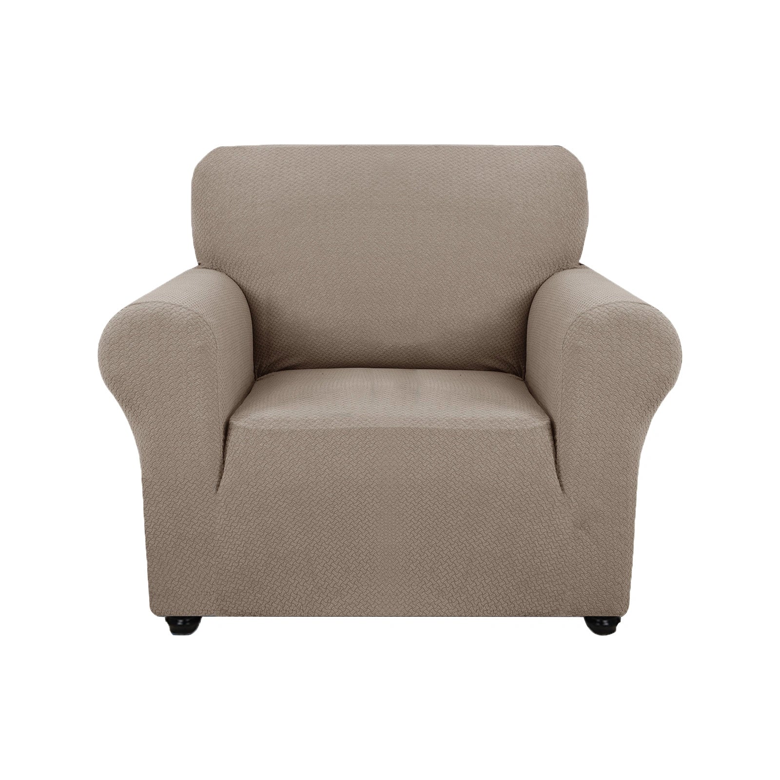 YSTYLE Cubierta de Sofá para 1 Asiento – Jacquard Elástico, Antideslizante, A prueba de Gatos, Lavable, Cubierta Completa-Enlace 