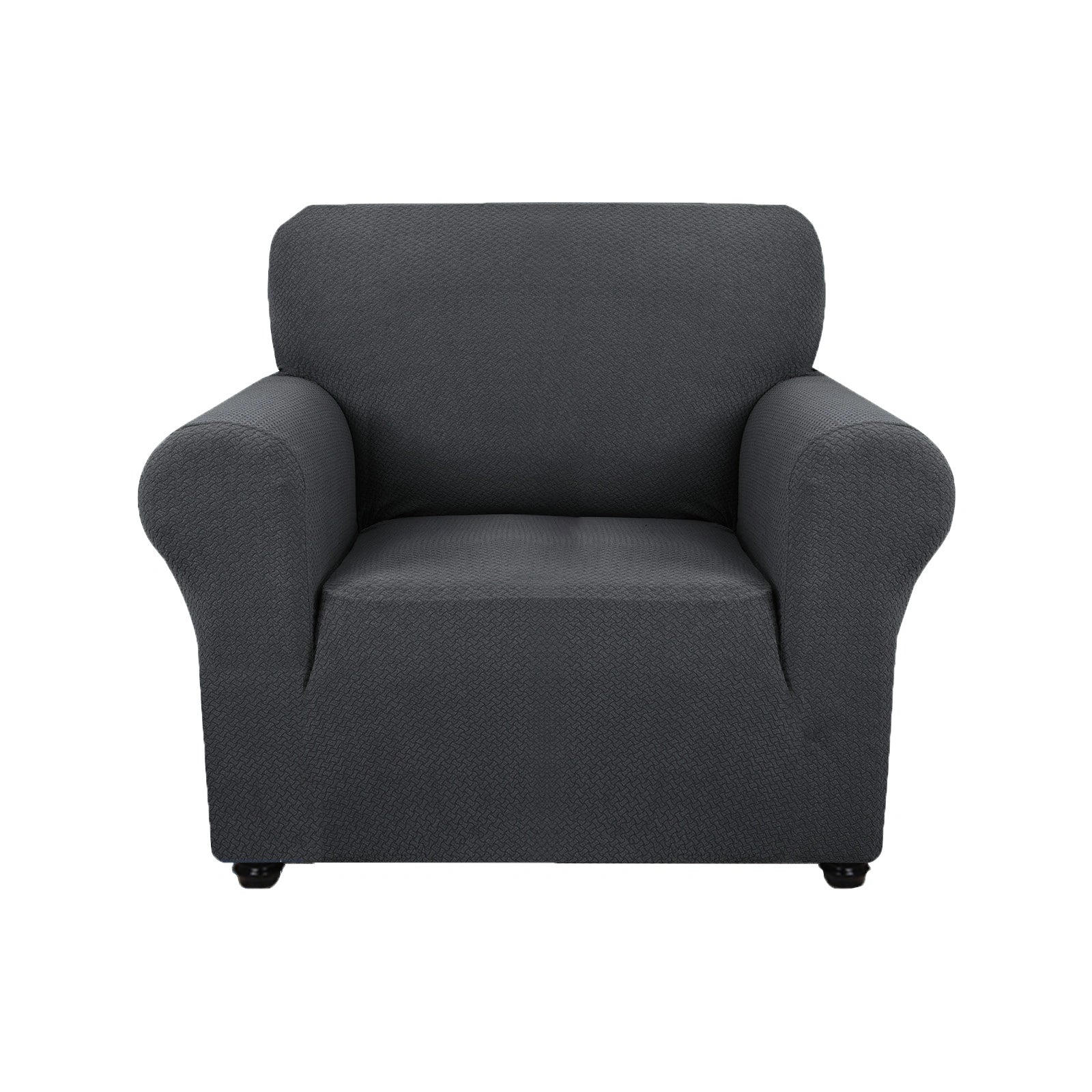 YSTYLE Cubierta de Sofá para 1 Asiento – Jacquard Elástico, Antideslizante, A prueba de Gatos, Lavable, Cubierta Completa-Enlace 