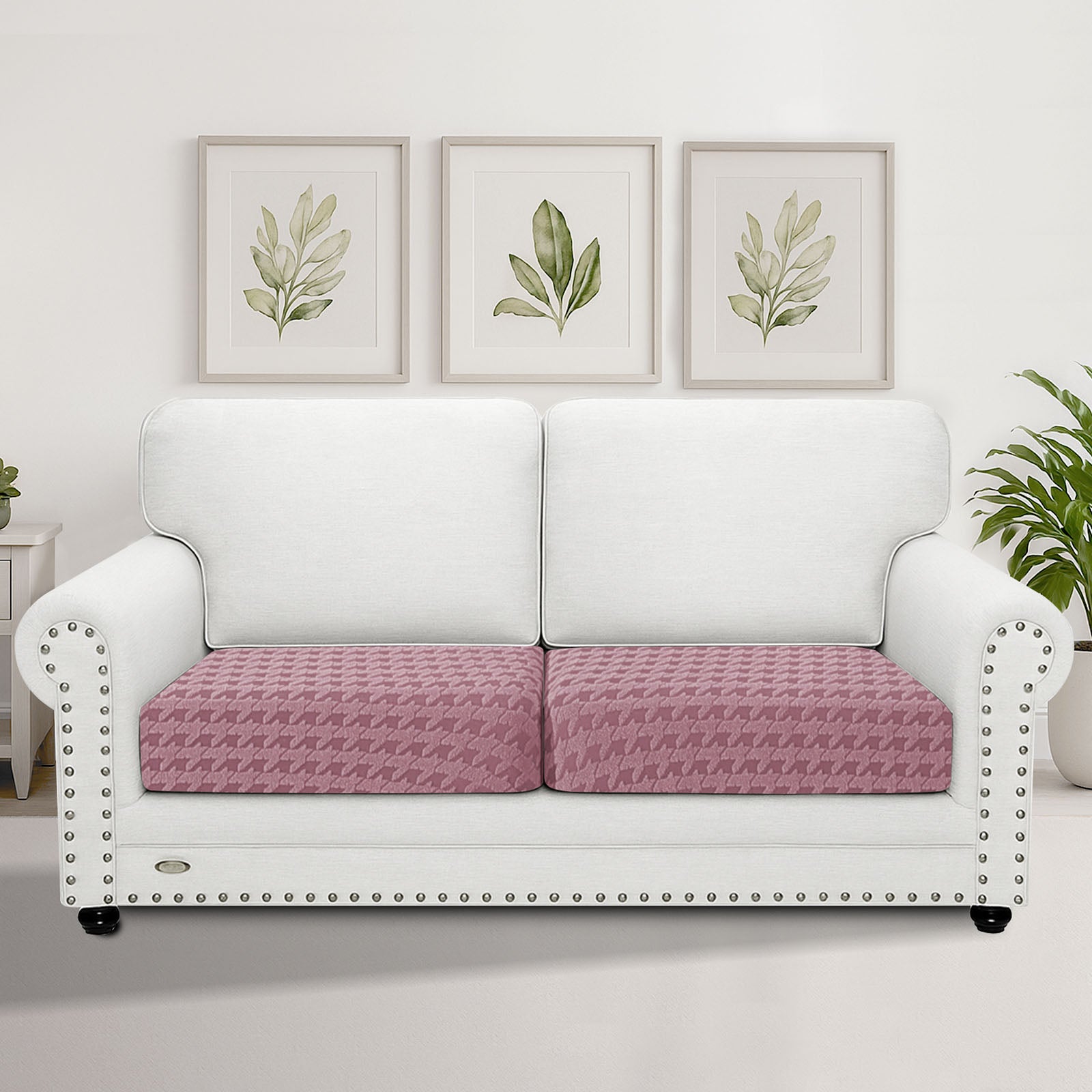 Ystyle 2-Piece Stretch Sofa Seat Cover 1 Seater New Pattern-YSTYLE