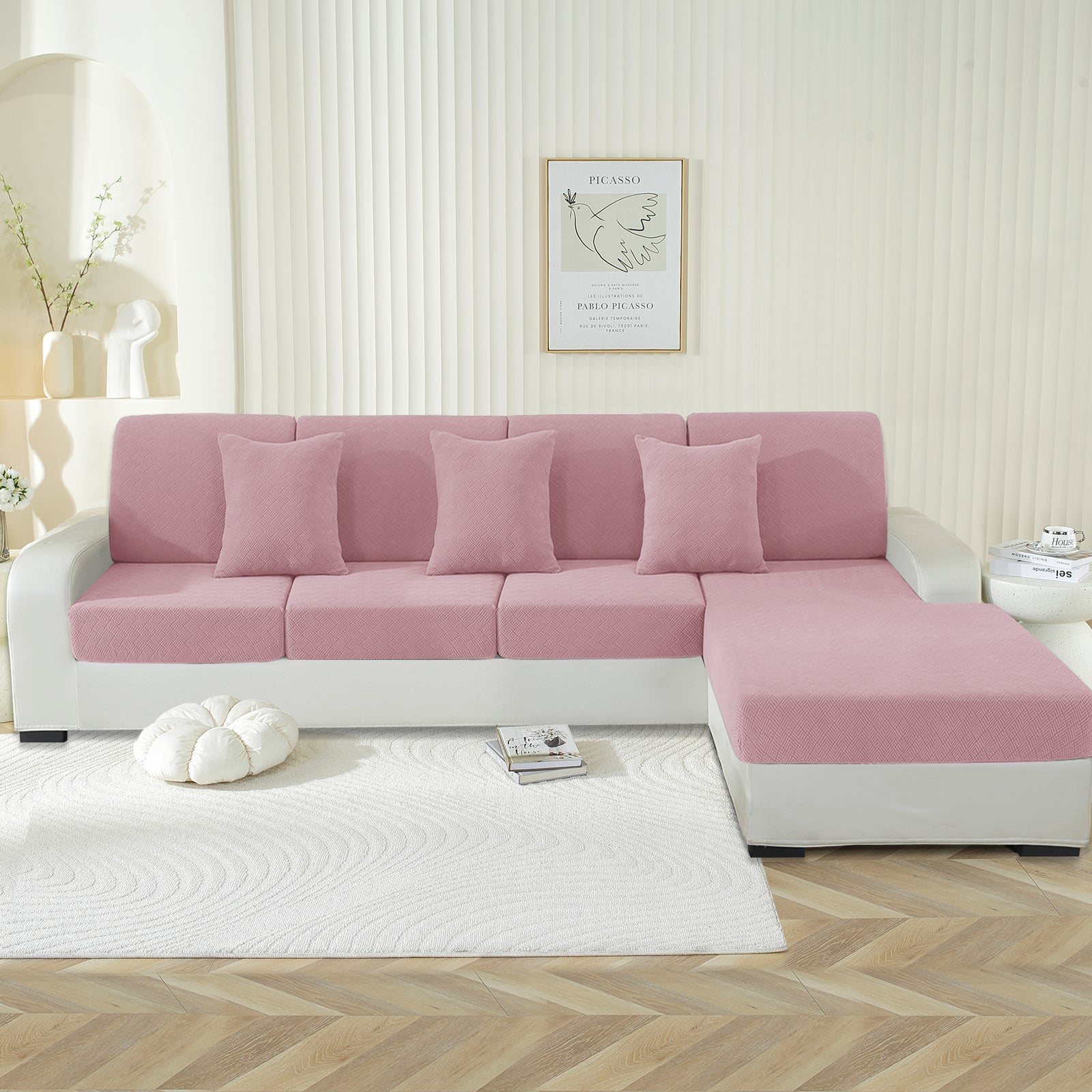 YSTYLE Coprisedile per divano stretch con funzione antiscivolo