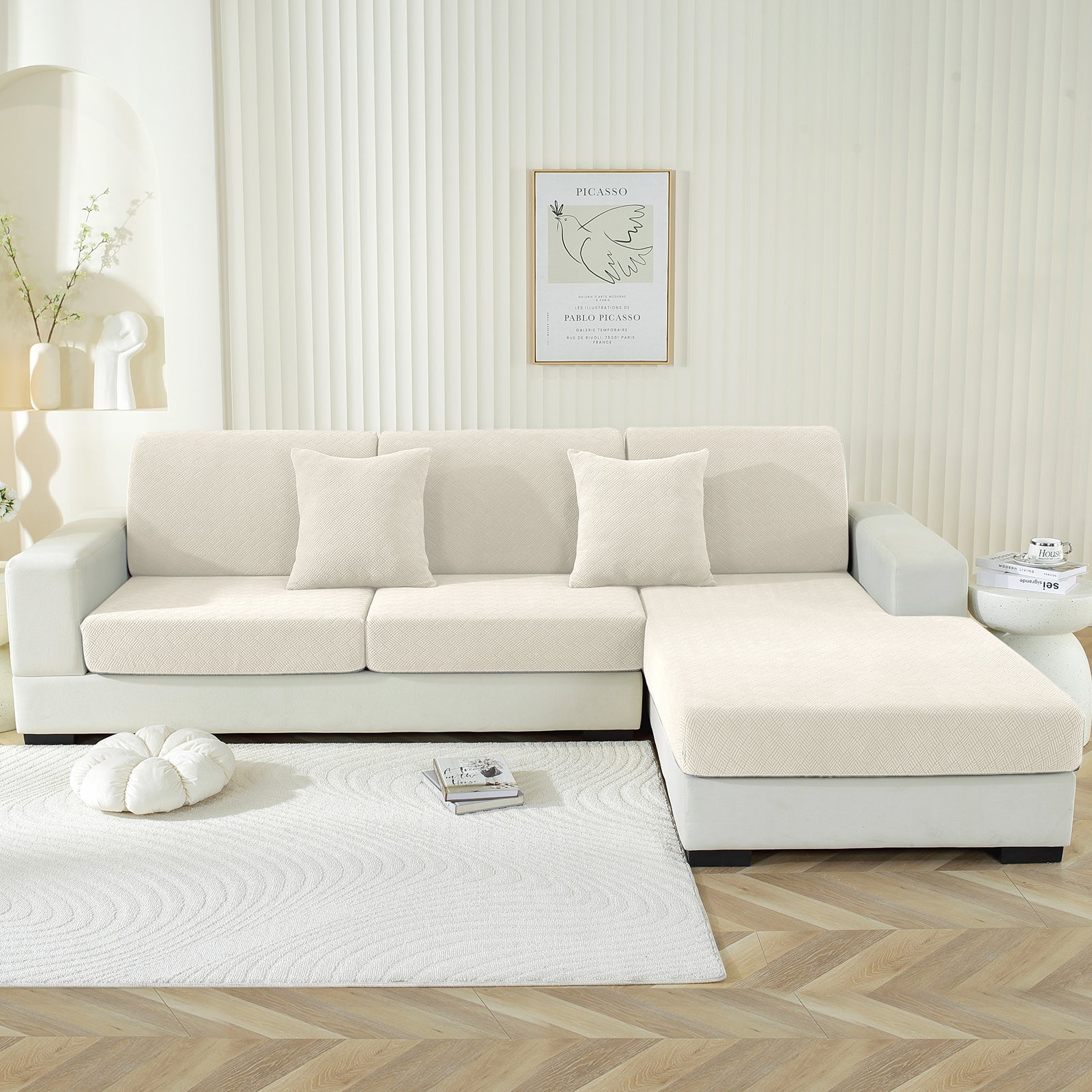 YSTYLE Coprisedile per divano stretch con funzione antiscivolo