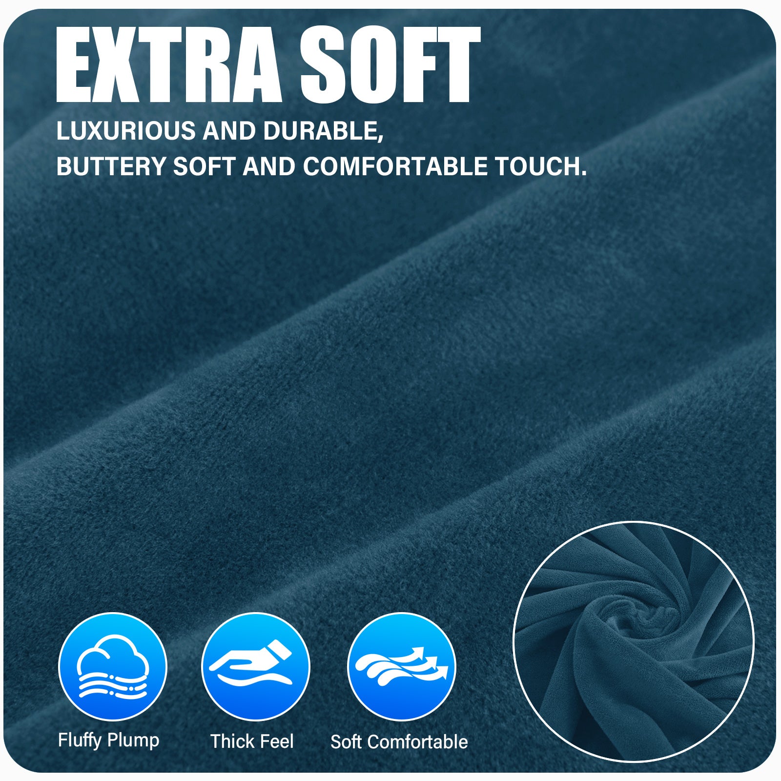 Ystyle 180cm Velvet Headboard Cover, Elastic Slipcover for Bed Headboard, Solid Color Washable Headboard Protector for Single/Double Beds