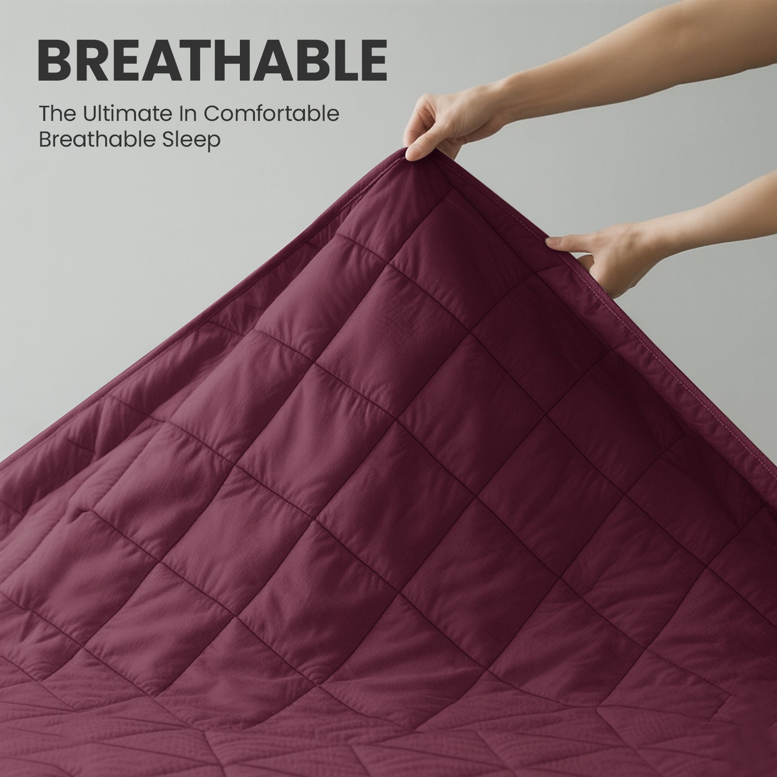 Waterproof Quilted Mattress Protector with Deep Pocket and Elastic Fit