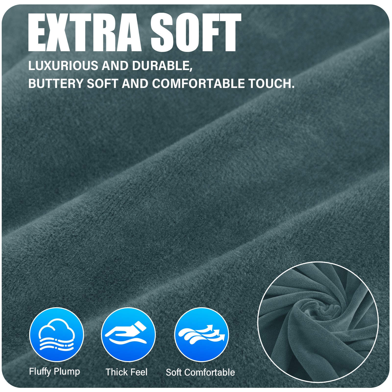 Ystyle 180cm Velvet Headboard Cover, Elastic Slipcover for Bed Headboard, Solid Color Washable Headboard Protector for Single/Double Beds