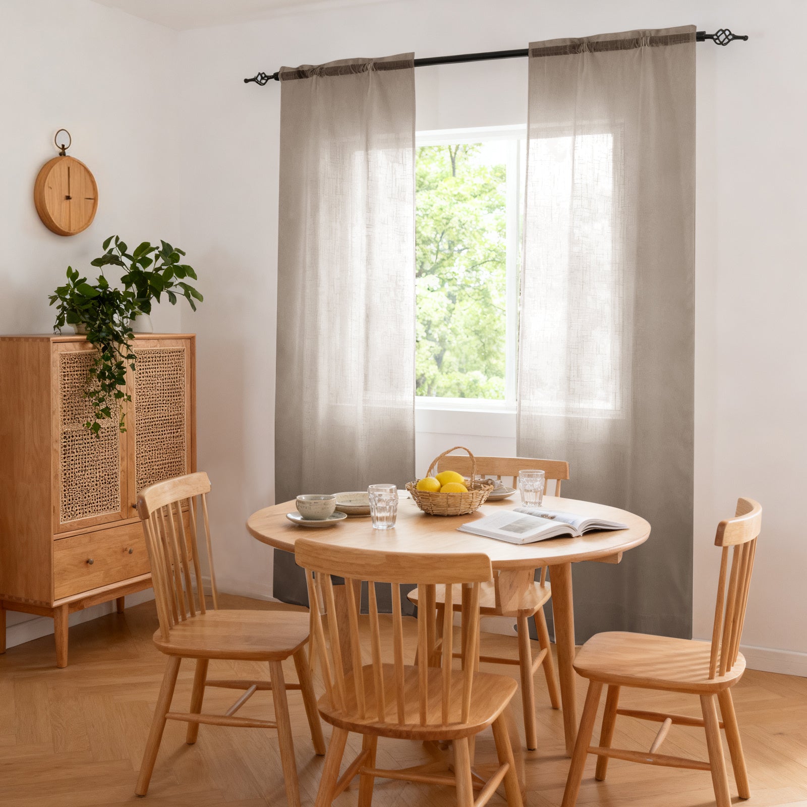 YSTYLE 4 Piezas Fundas Sillas Comedor Elásticas Jacquard Diamante