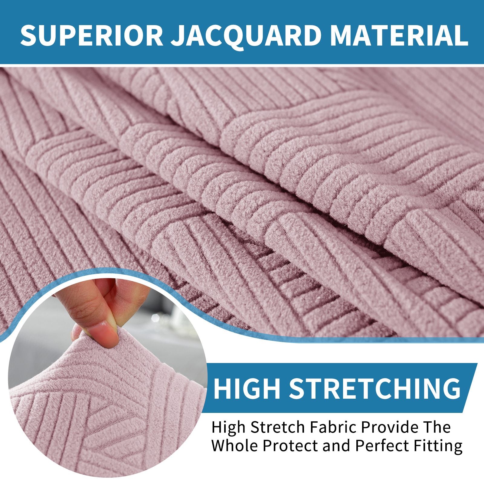 YSTYLE 2 pezzi coprisedie morbidi ed elastici con schienale adattabilità universale