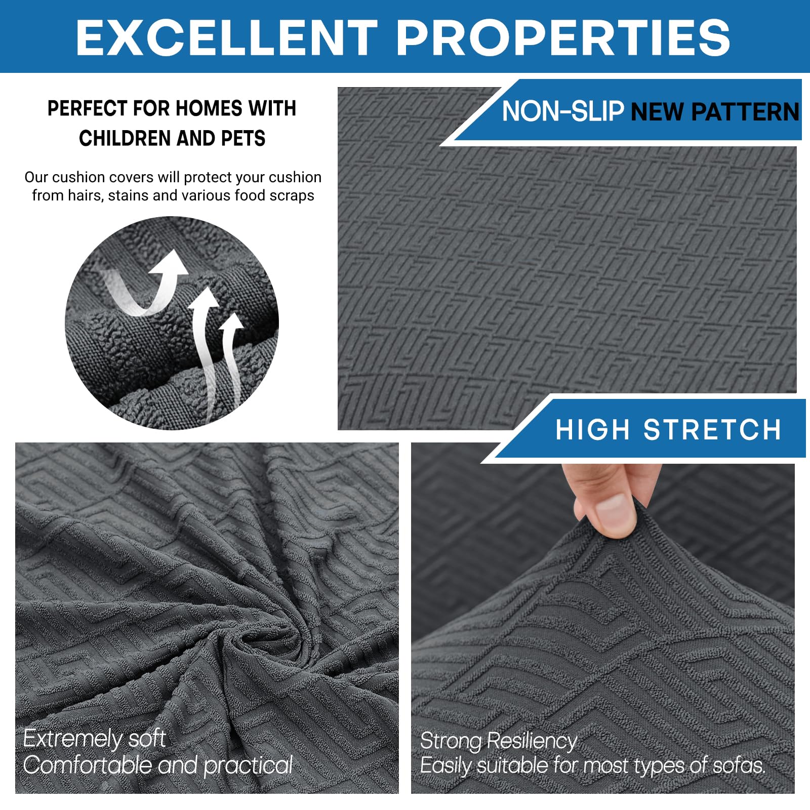 Ystyle Sofa Cover Non-slip Couch Cover Furniture Protector for Pets