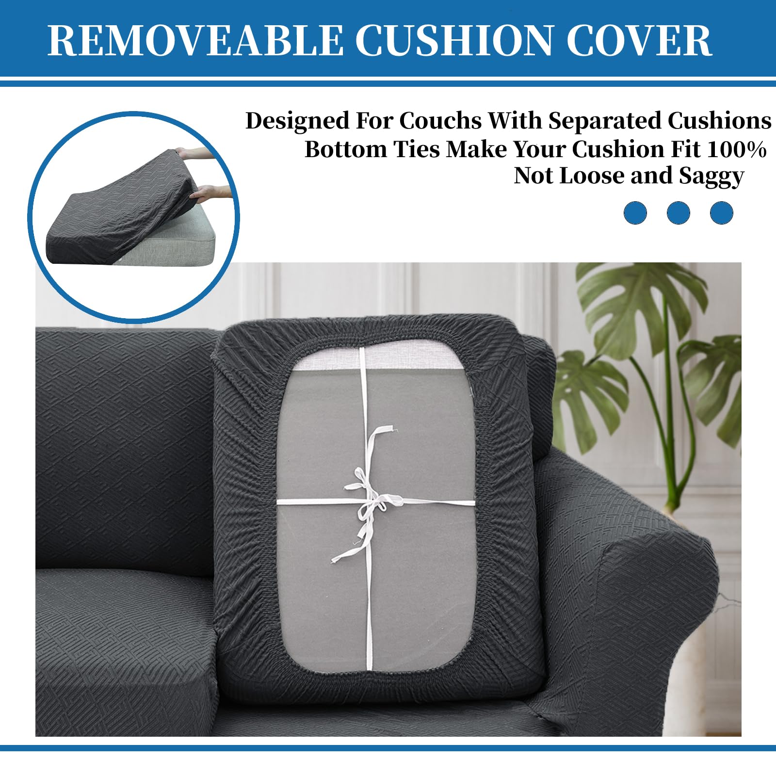 Ystyle Sofa Cover Non-slip Couch Cover Furniture Protector for Pets