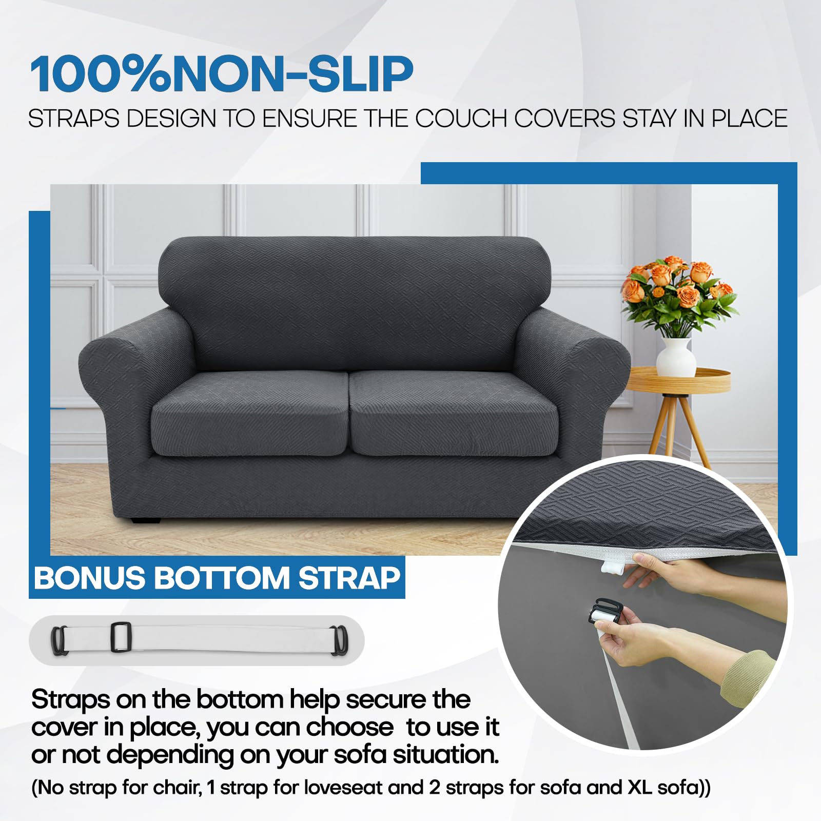 Ystyle Sofa Cover Non-slip Couch Cover Furniture Protector for Pets