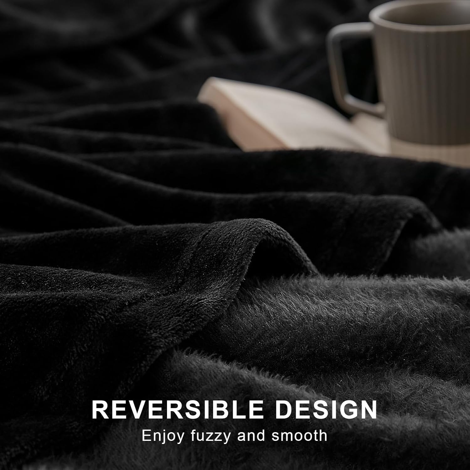 YSTYLE Soft Flannel Fleece Twin Blanket Plush Throw 160 x 200 CM