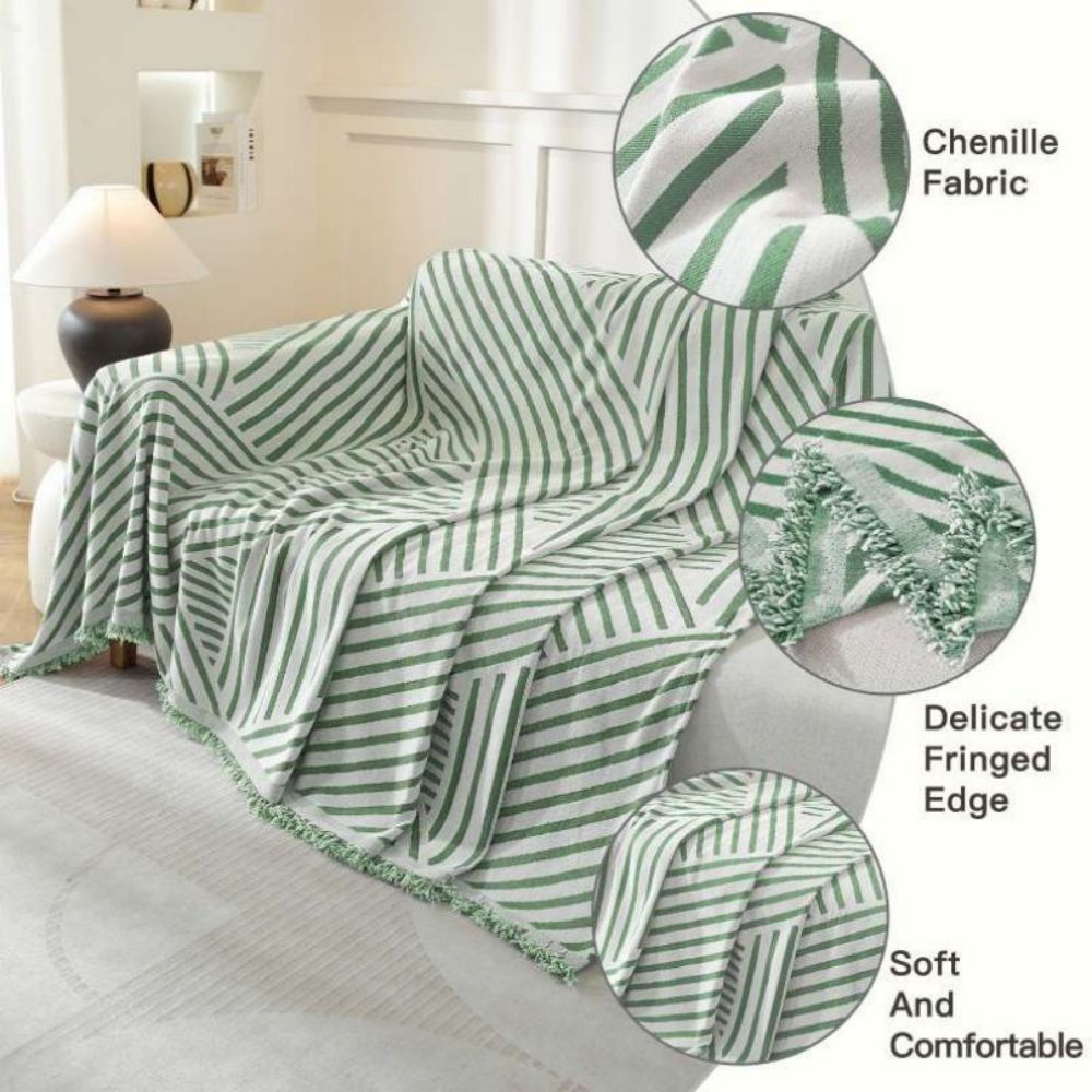 YSTYLE 2 Seater canapé couverture Throw 180x280CM Stain Resistant