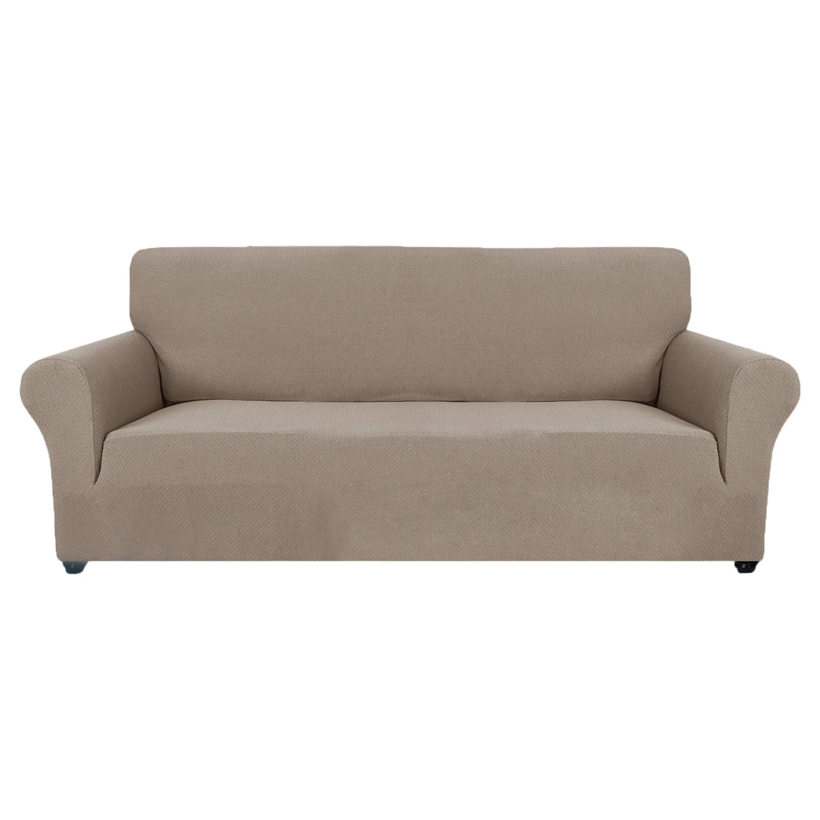 YSTYLE Cubierta de Sofá para 3 Personas – Jacquard Elástico, Antideslizante, A prueba de Gatos, Lavable, Cubierta Completa-Enlace 