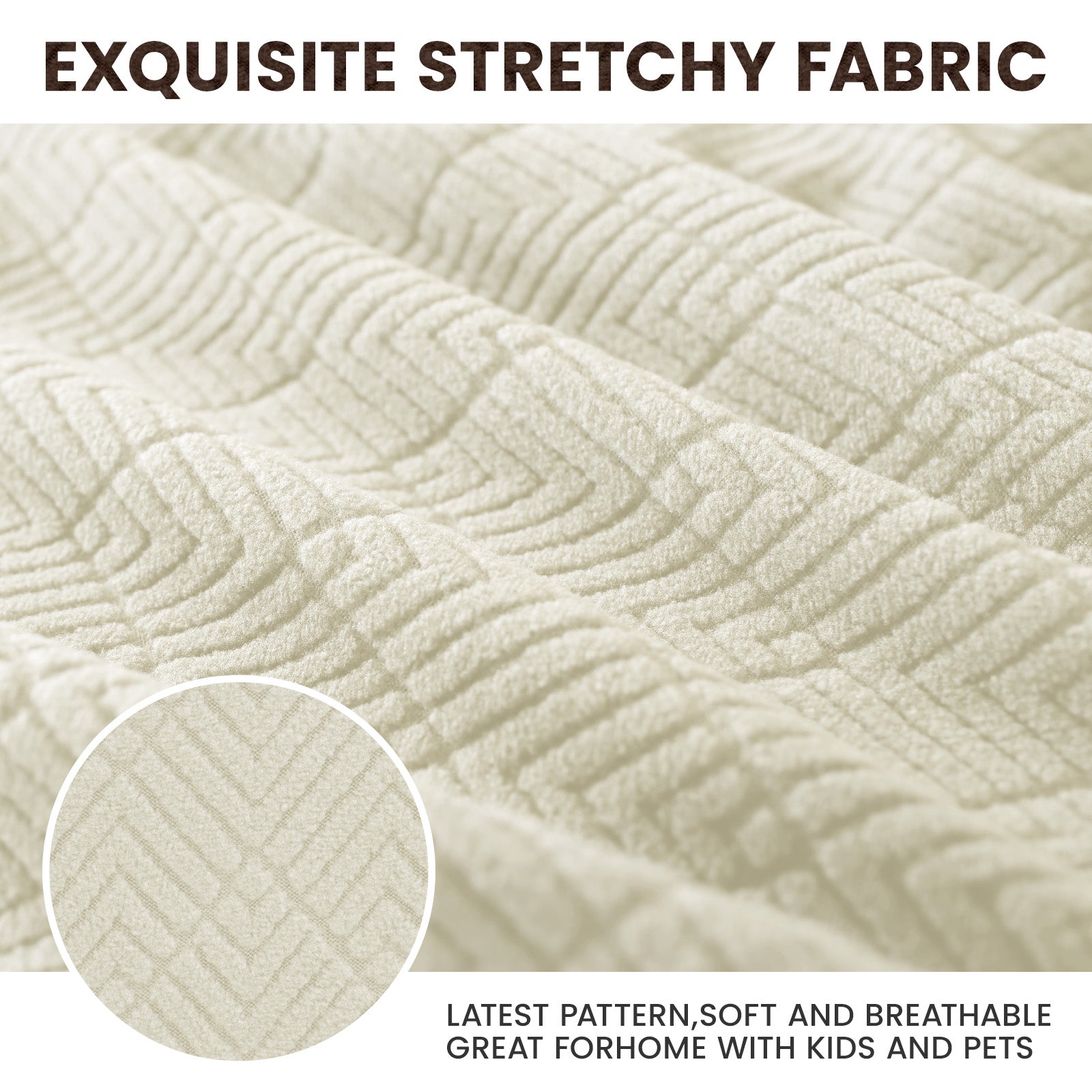 Ystyle 120cm Single Bed Headboard Cover Elasticated Headboard Slipcover, Universal Washable Single Bed Headboard Cover, Dust-Proof Headboard Protector