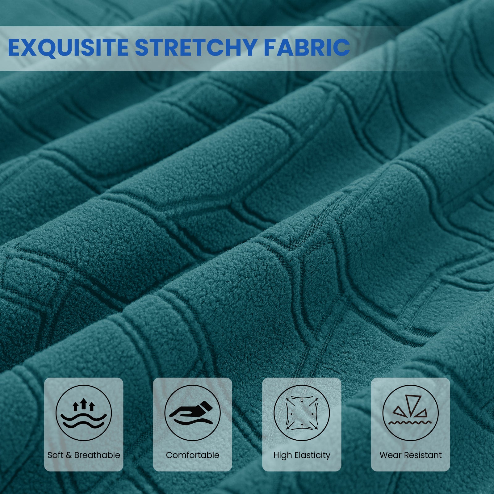 YSTYLE Universal Elastic 180cm Headboard Cover Dustproof Washable