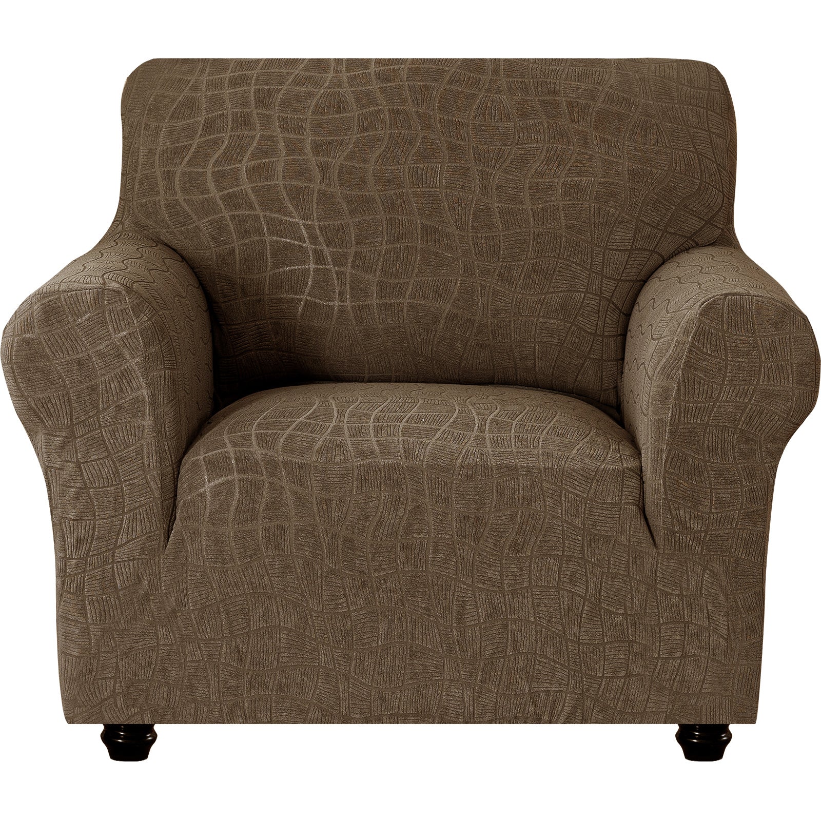 Ystyle Waterproof 1-Seater Sofa Cover with Armrests, Universal Elastic Sofa Protector, Washable Cat Scratch-Resistant Sofa Cover, Stain & Slip-Resistant Sofa Slipcover