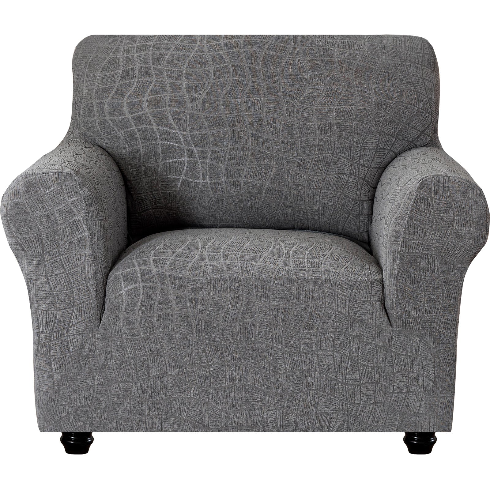 Ystyle Waterproof 1-Seater Sofa Cover with Armrests, Universal Elastic Sofa Protector, Washable Cat Scratch-Resistant Sofa Cover, Stain & Slip-Resistant Sofa Slipcover