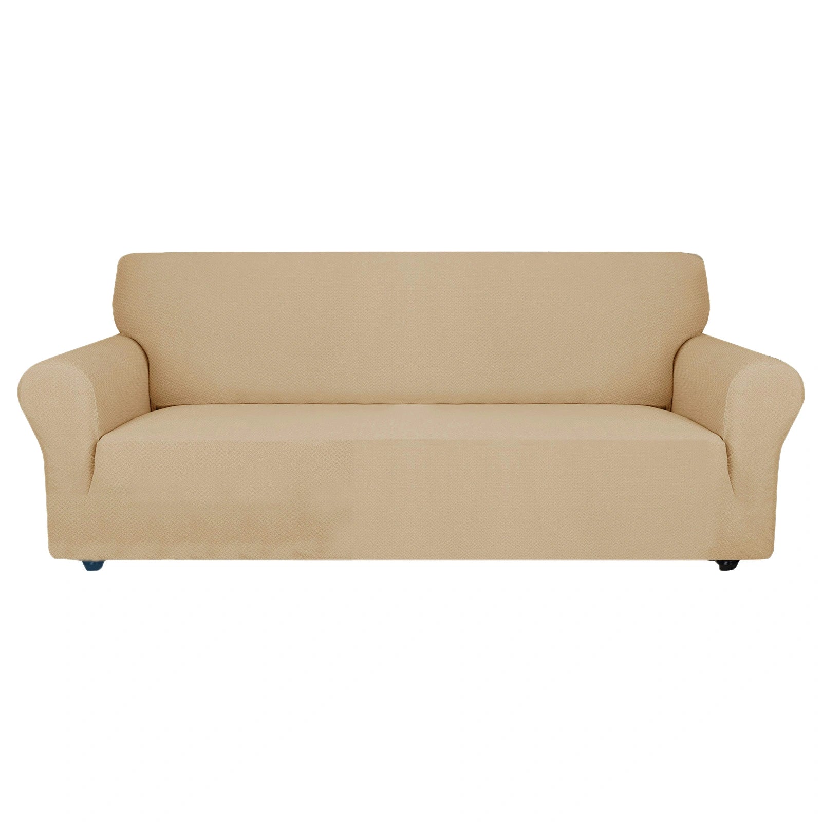 YSTYLE Cubierta de Sofá para 4 Personas – Jacquard Elástico, Antideslizante, A prueba de Gatos, Lavable, Cubierta Completa-Enlace 