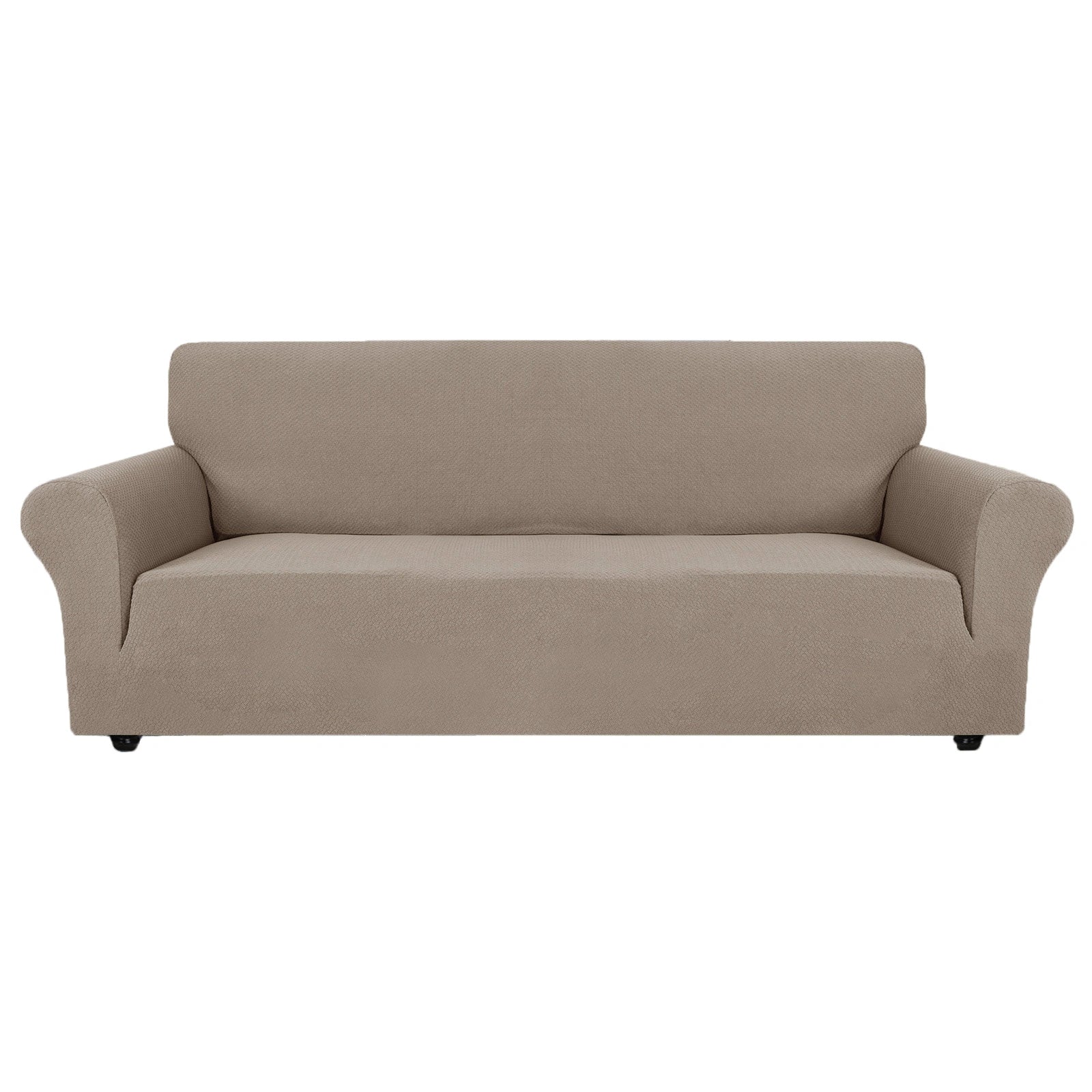 YSTYLE Cubierta de Sofá para 4 Personas – Jacquard Elástico, Antideslizante, A prueba de Gatos, Lavable, Cubierta Completa-Enlace 
