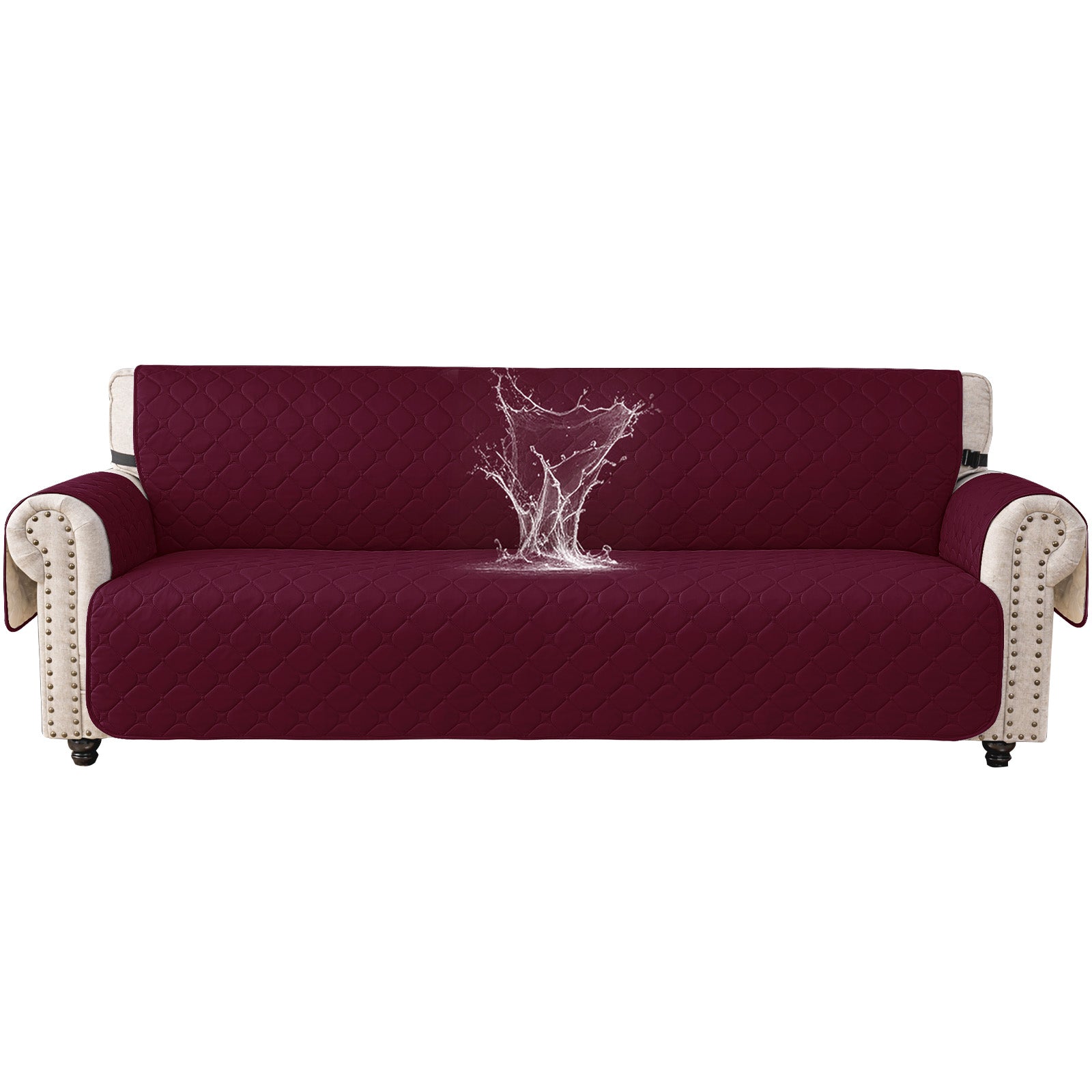 YSTYLE imperméable canapé 4 places Armchair couverture with Pockets Non Slip
