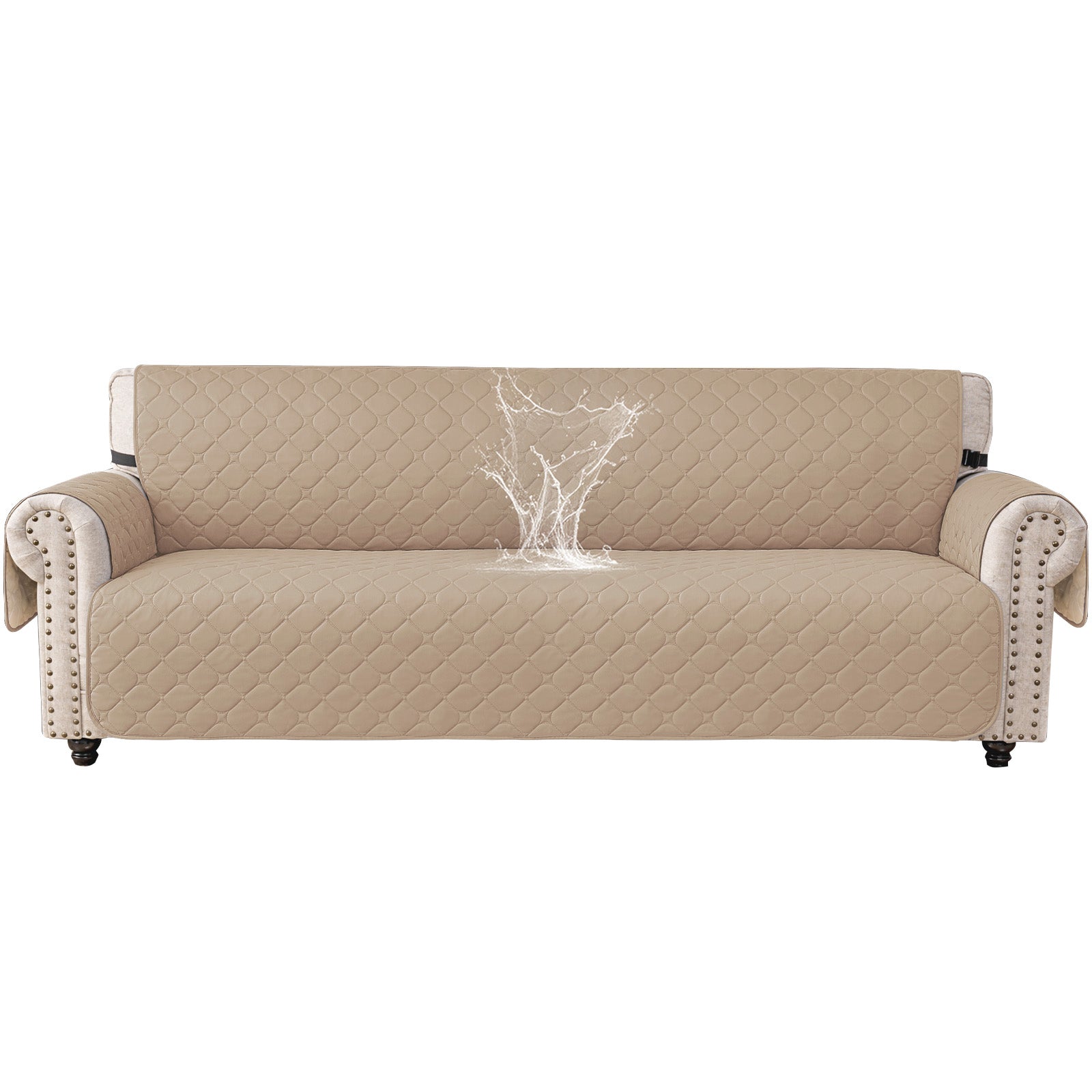 YSTYLE imperméable canapé 4 places Armchair couverture with Pockets Non Slip