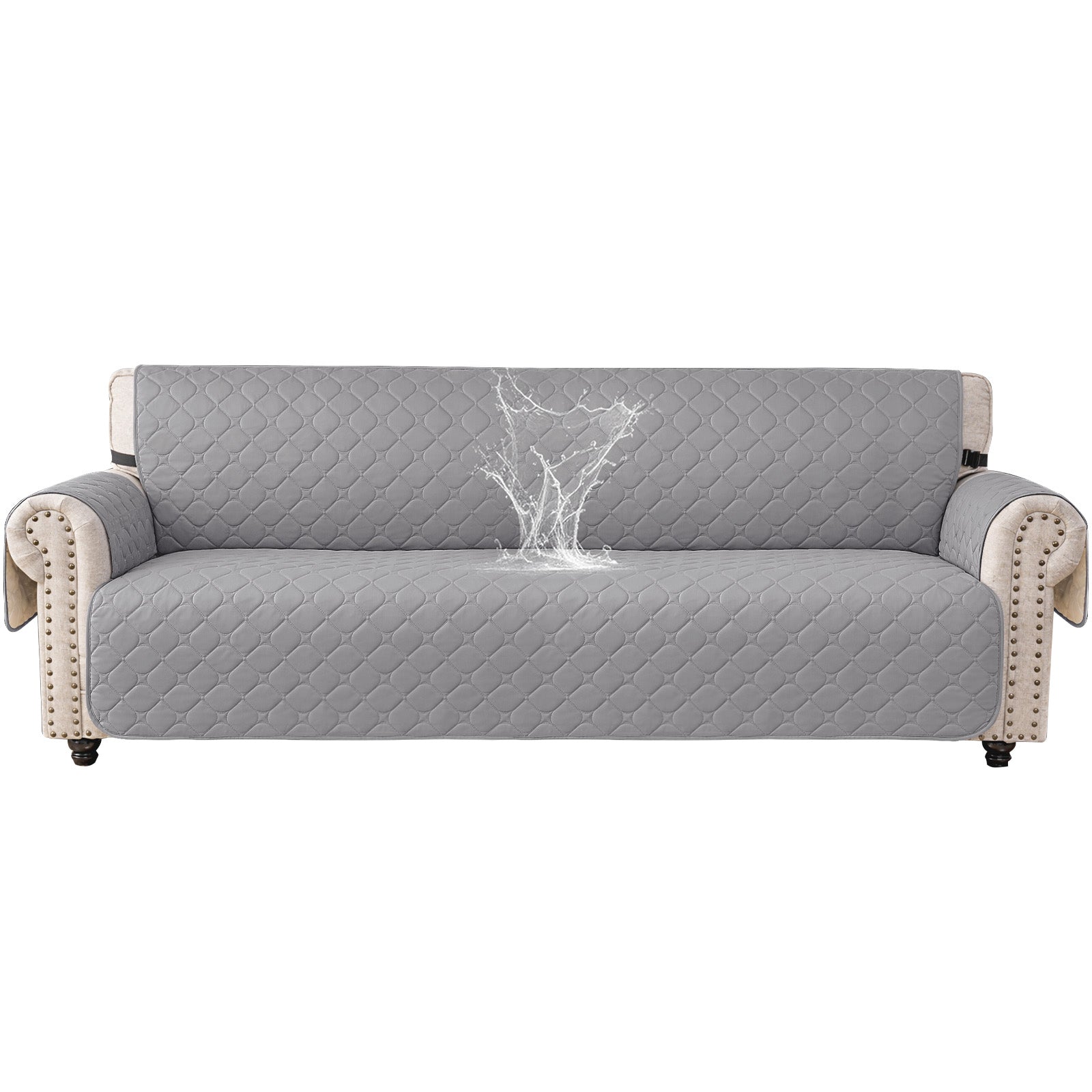 YSTYLE imperméable canapé 4 places Armchair couverture with Pockets Non Slip