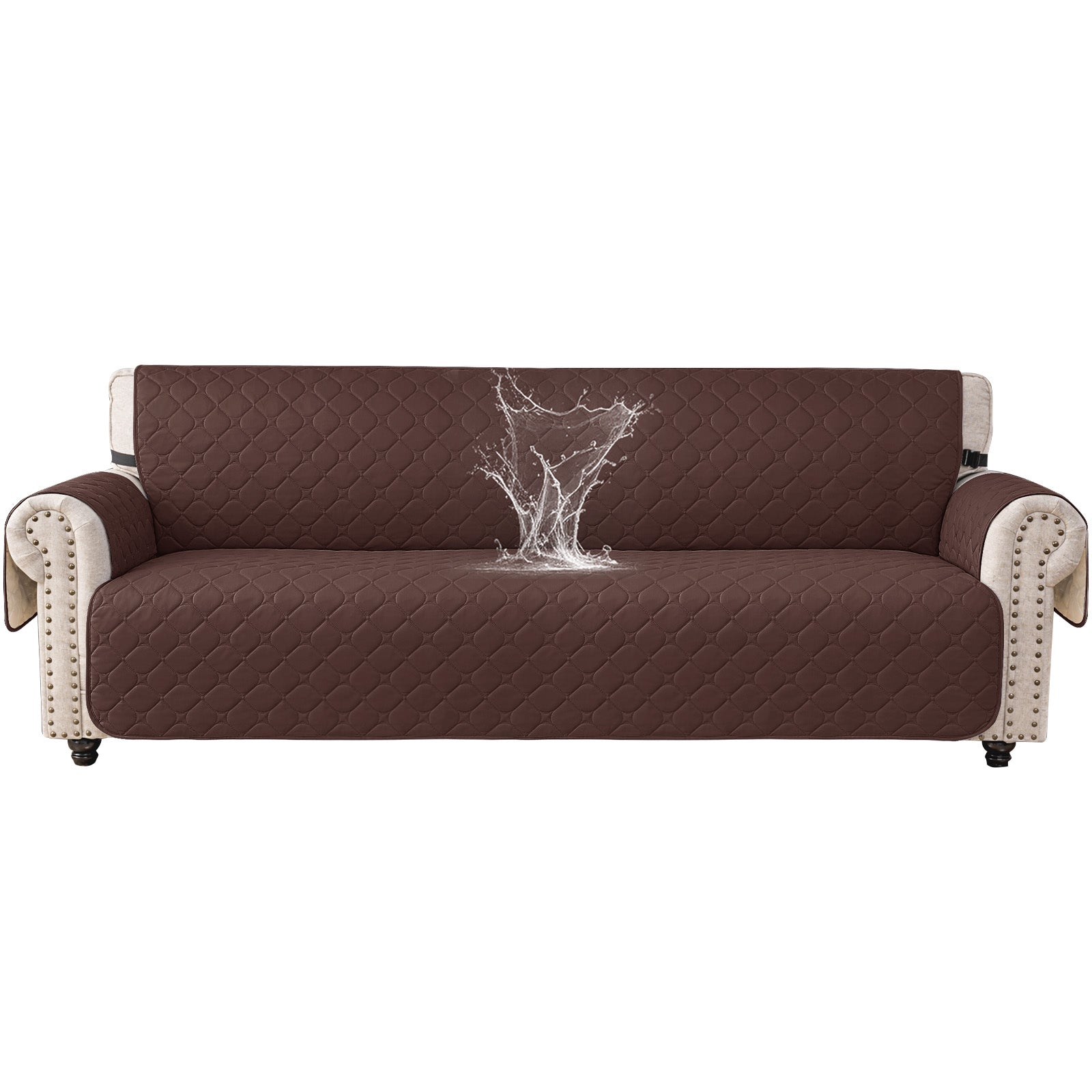 YSTYLE imperméable canapé 4 places Armchair couverture with Pockets Non Slip
