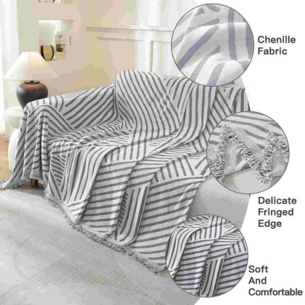 YSTYLE 2 Seater canapé couverture Throw 180x280CM Stain Resistant
