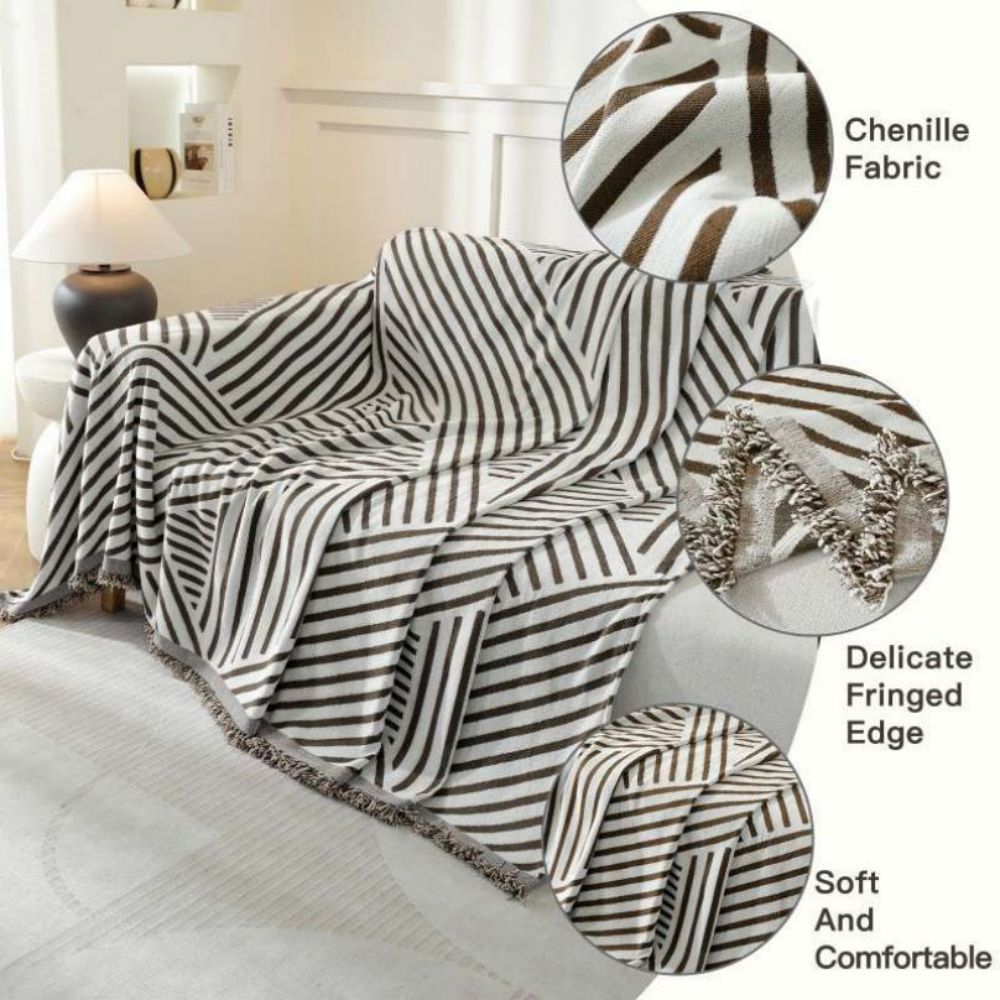 YSTYLE 2 Seater canapé couverture Throw 180x280CM Stain Resistant