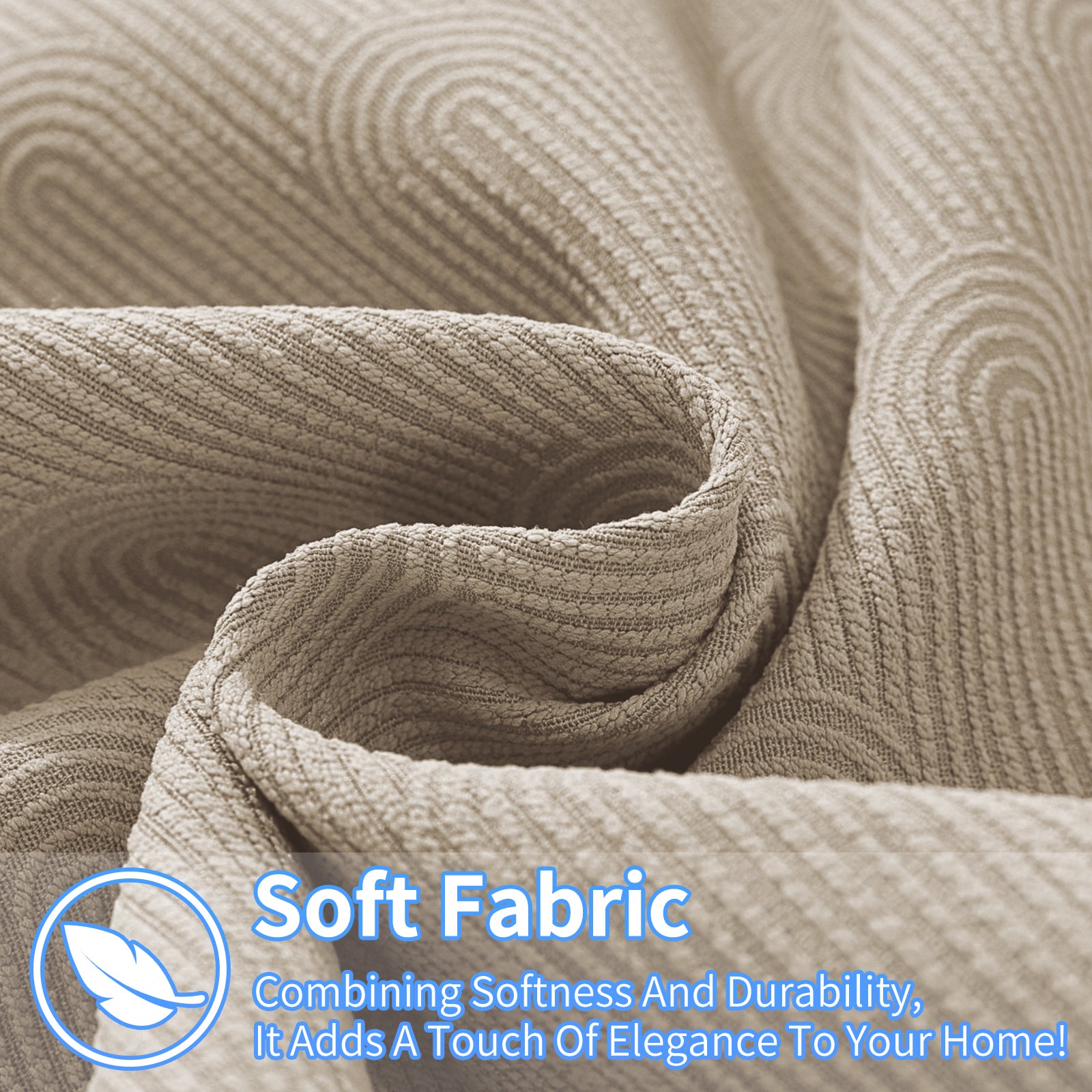 Ystyle Cushion Covers, 50 x 50 cm, Set of 2, Cushions for Sofa with Invisible Zip, Soft Cushion Cover, Modern, Washable, for Chair Bed, Living Room, Bedroom